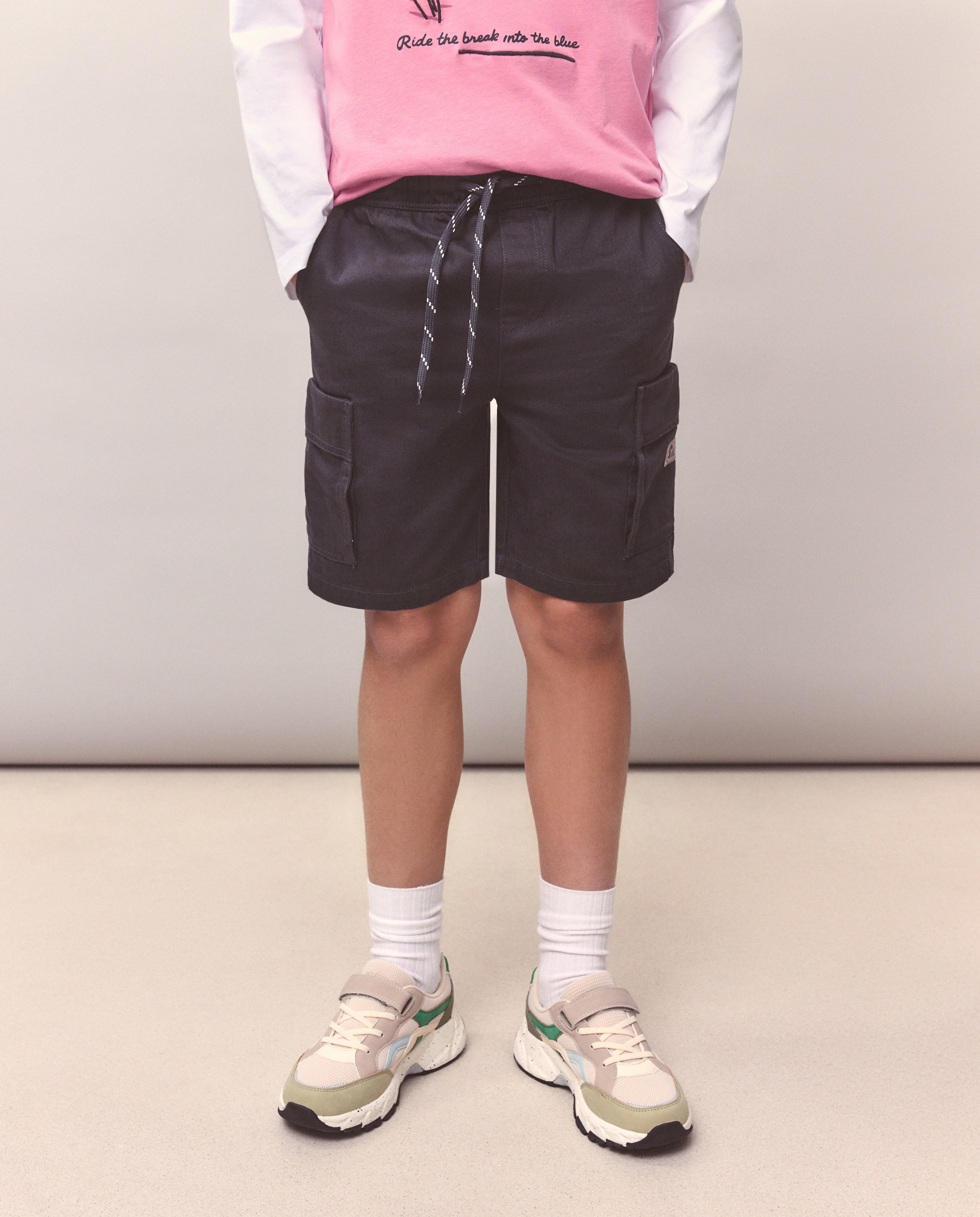 Bermudas cargo 830 Antracite-2