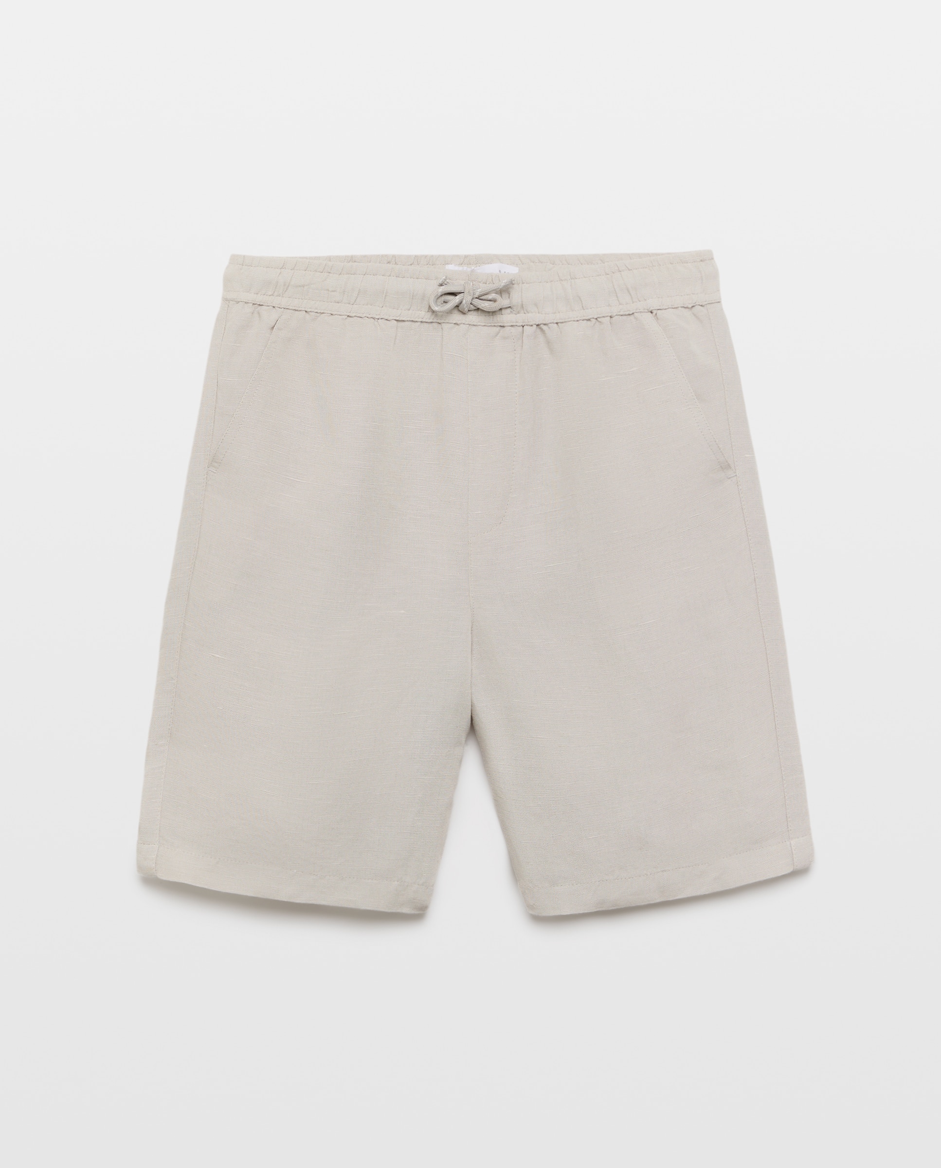 Bermudas de Linho Verde-4