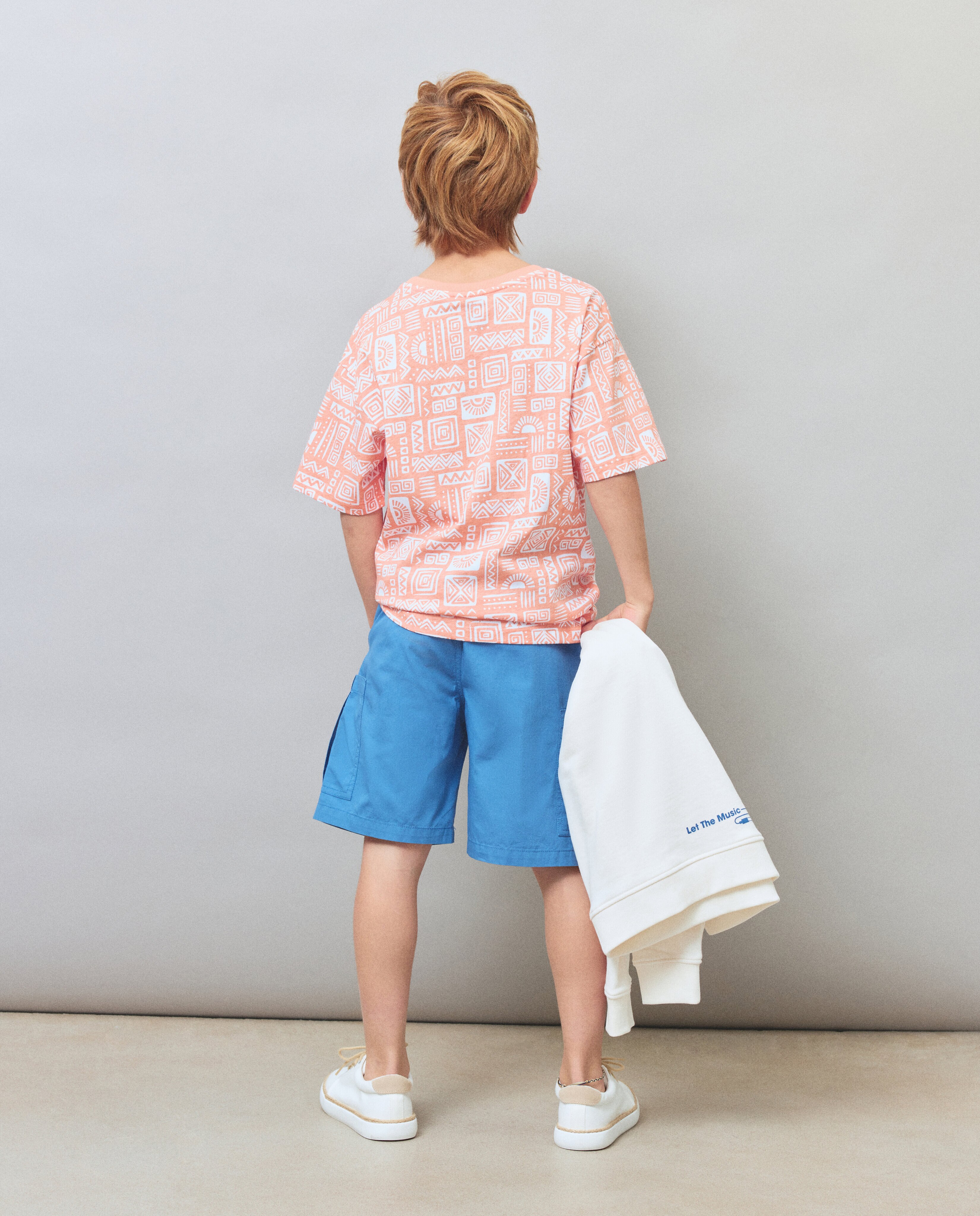 Bermudas de Popelina Kids El Corte Inglés 400 Azul-3