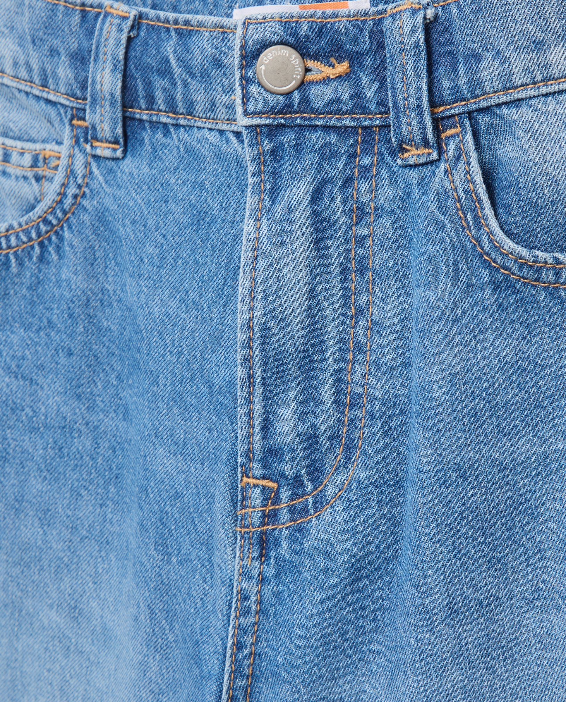 Bermuda baggy denim de niño - Kids El Corte Inglés - Azul pálido Azul pálido-5