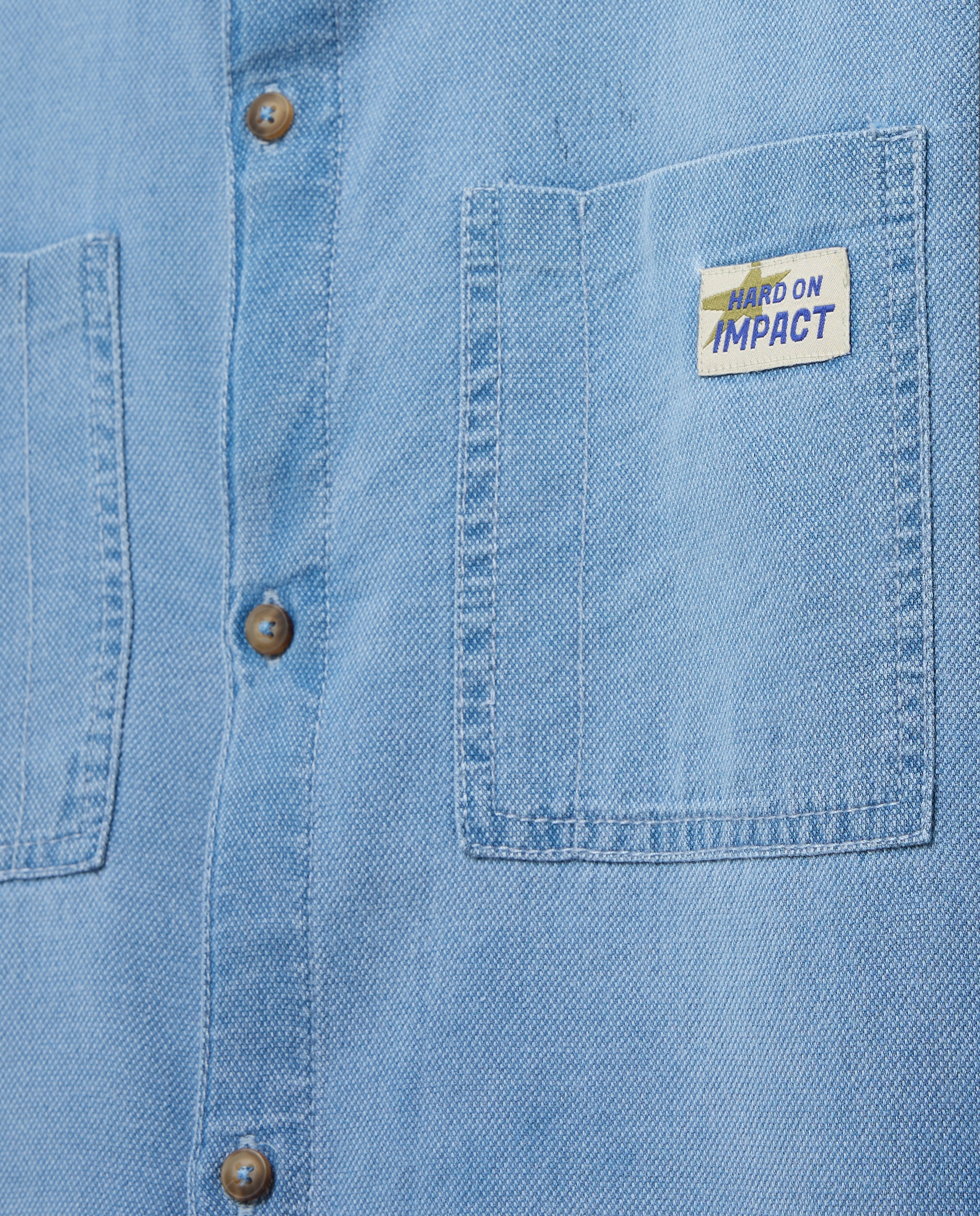 Camisa denim manga larga de niño - Kids El Corte Inglés - Azul pálido Azul pálido-5