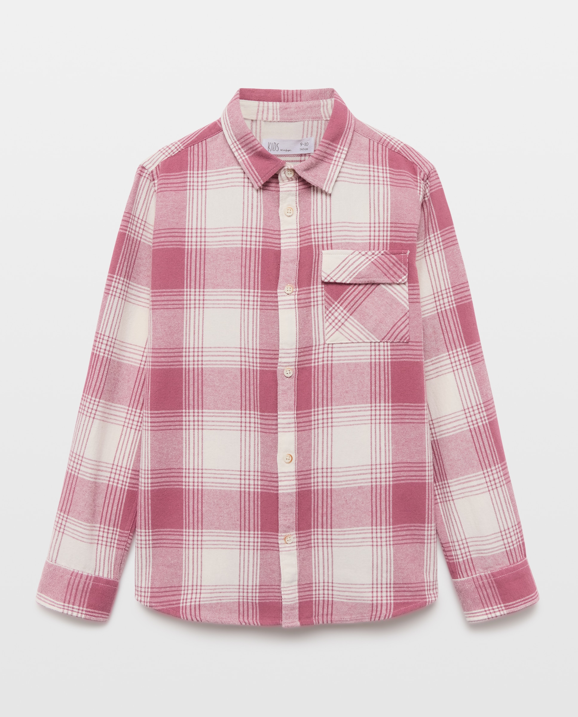 Imagem 0 de Camisa de Flanela com Manga Comprida e Estampado nas Costas