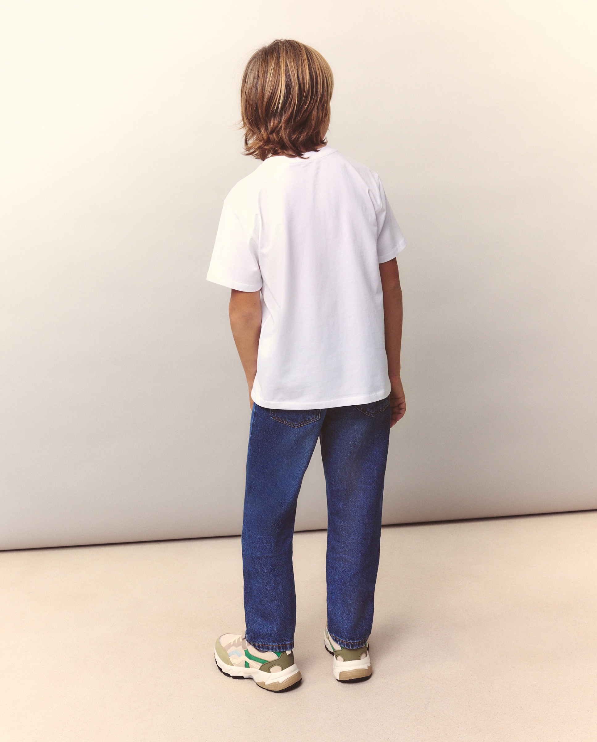 T-shirt Básica 100% Algodão Kids El Corte Inglés Branco-3
