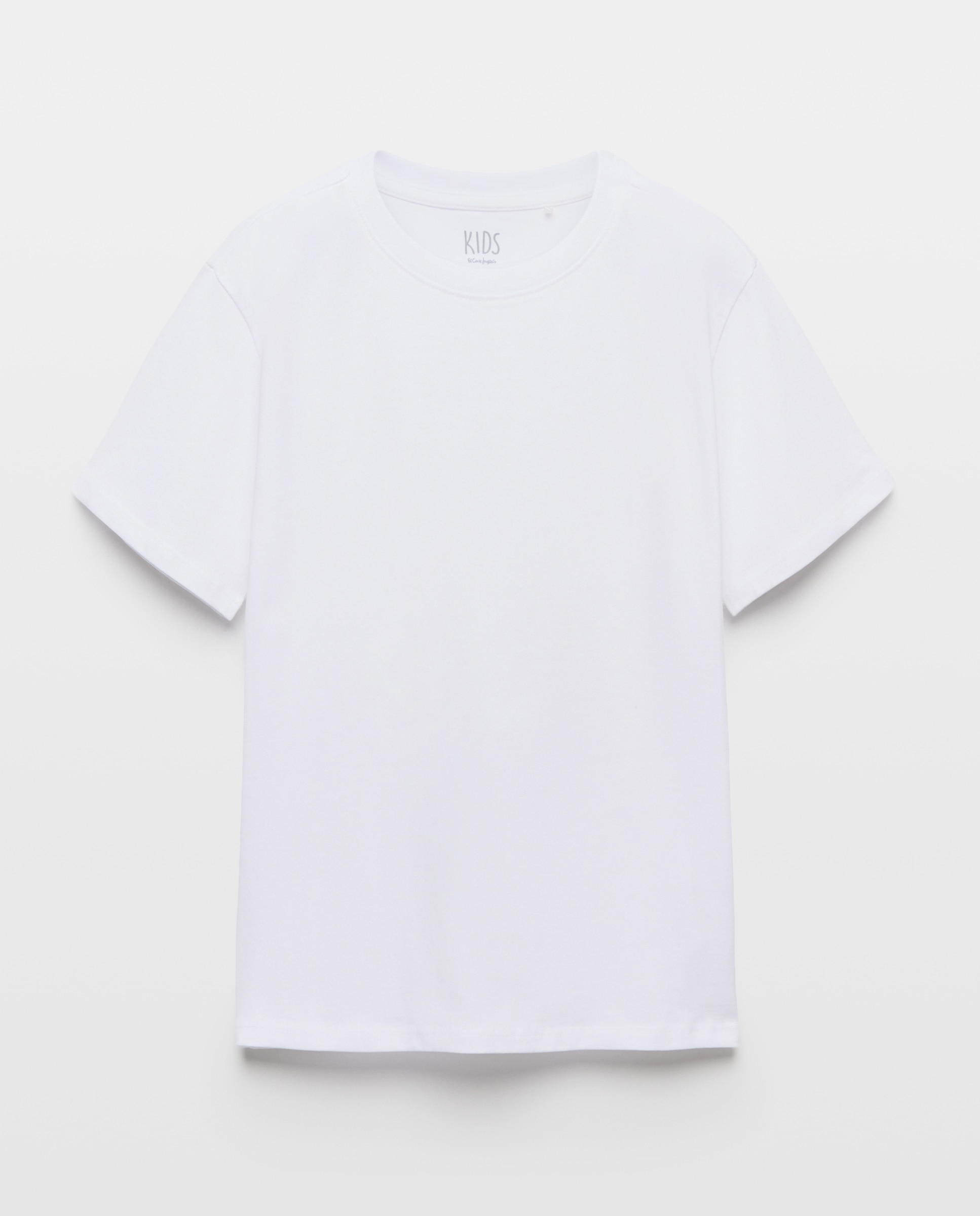 T-shirt Básica 100% Algodão Kids El Corte Inglés Branco-4
