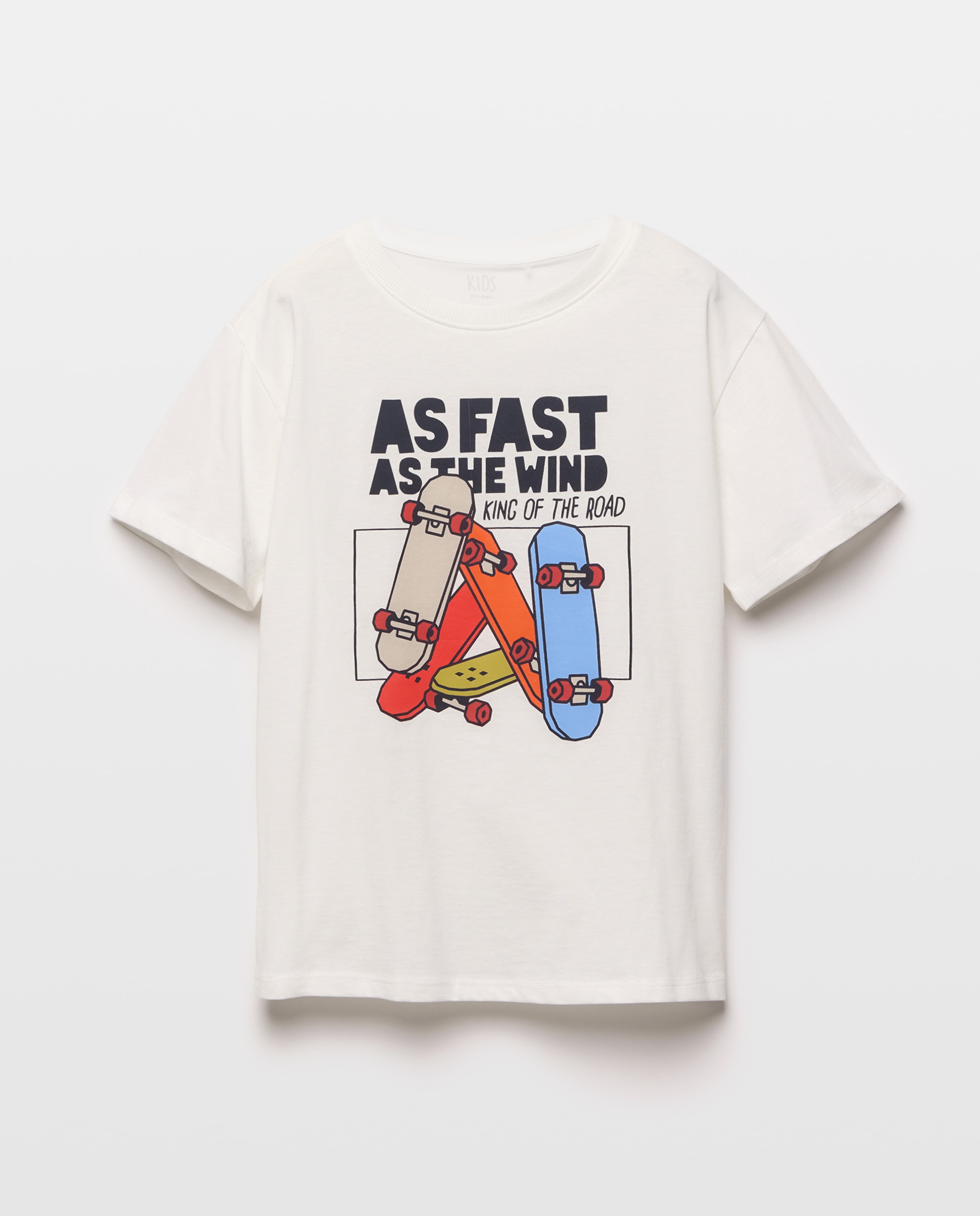 Camiseta manga corta fantasia de niño - Kids El Corte Inglés - Blanco Blanco-4