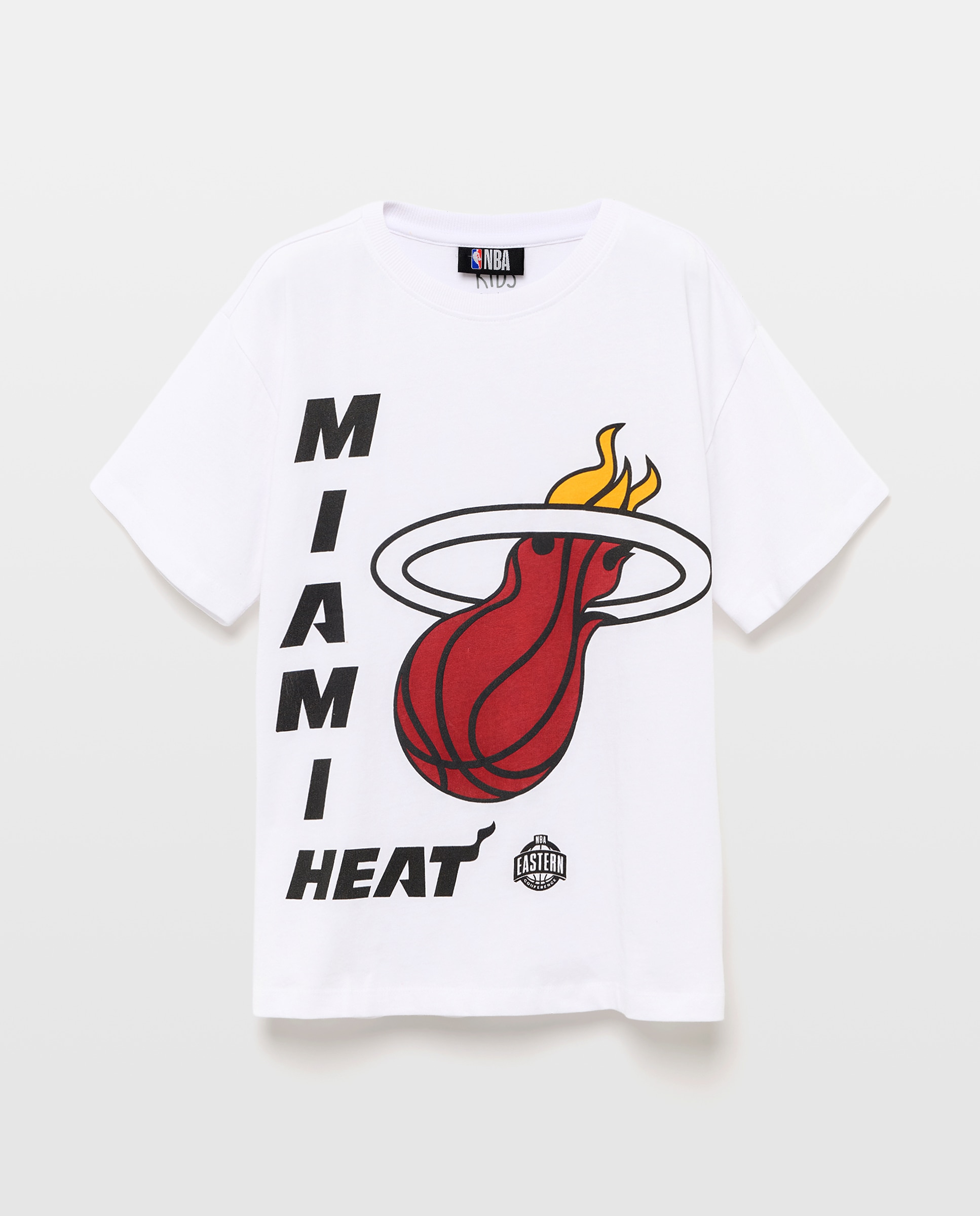 Camiseta manga corta licencia NBA MIAMI HEAT de niño - Kids El Corte Inglés - Blanco Blanco-4