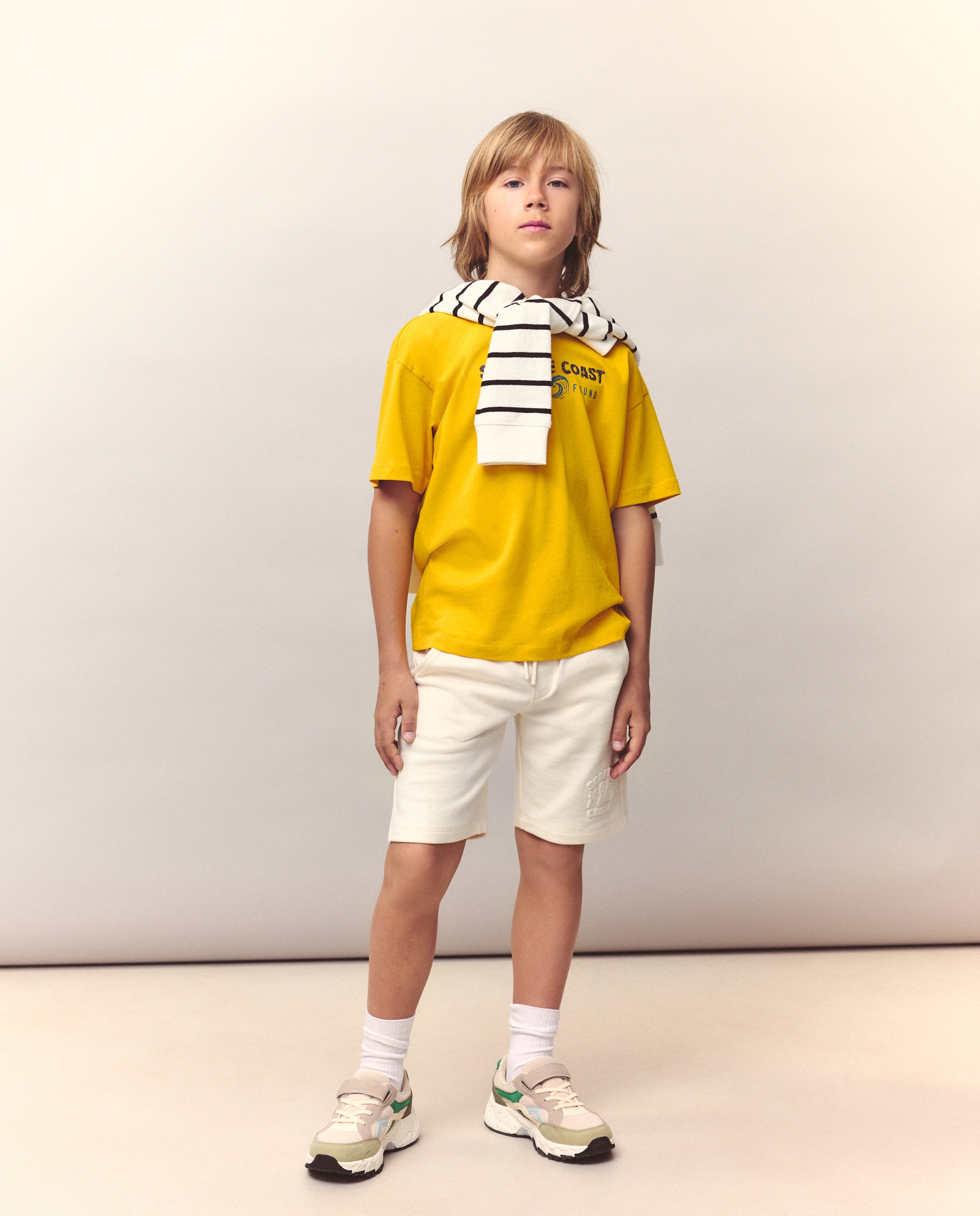 T-shirt de Manga Curta Puffing Kids El Corte Inglés Amarelo-2