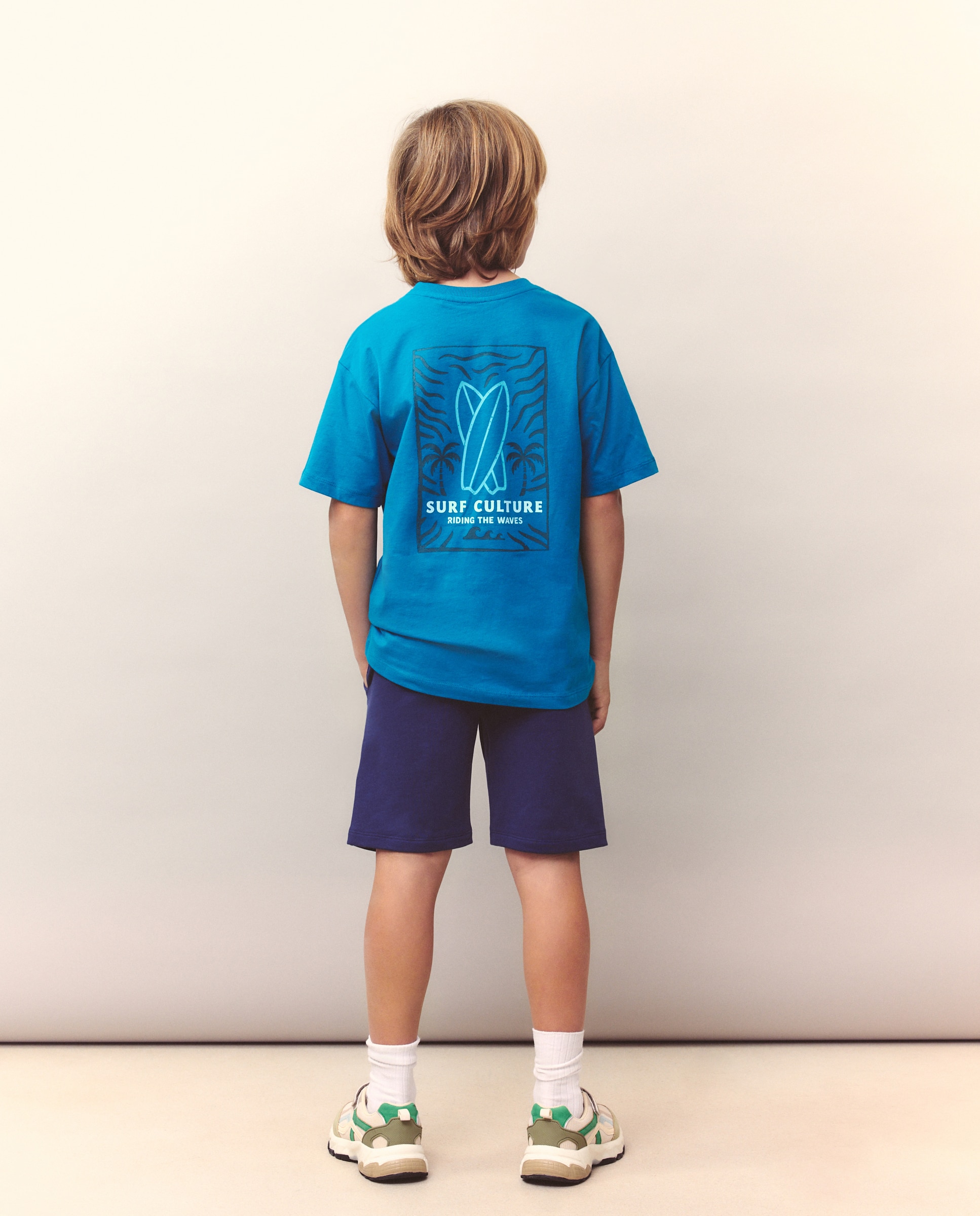 T-shirt de Manga Curta Puffing Kids El Corte Inglés Verde-3