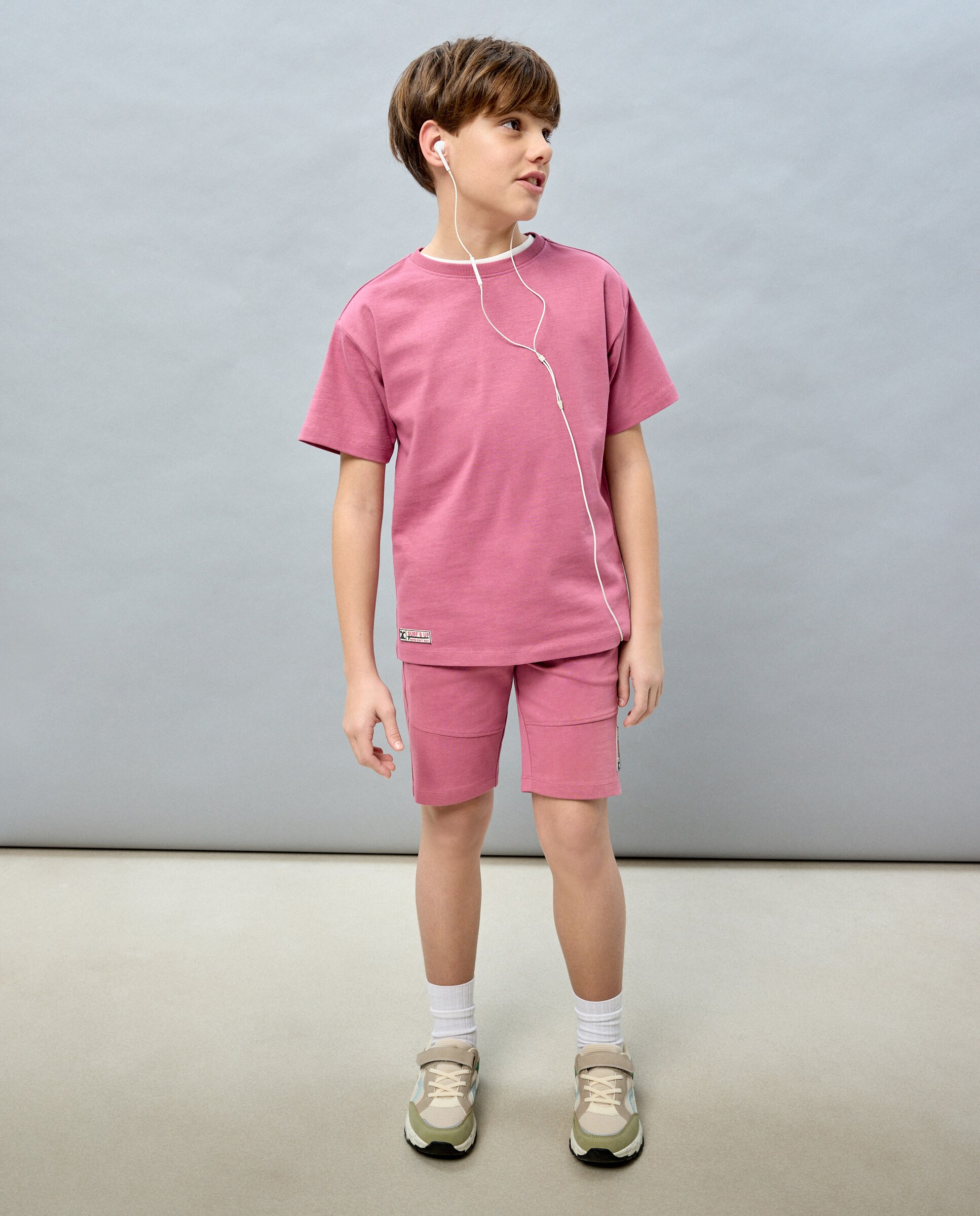Camiseta manga corta heavy jersey de niño - Kids El Corte Inglés - 200 Rosa 200 Rosa-2