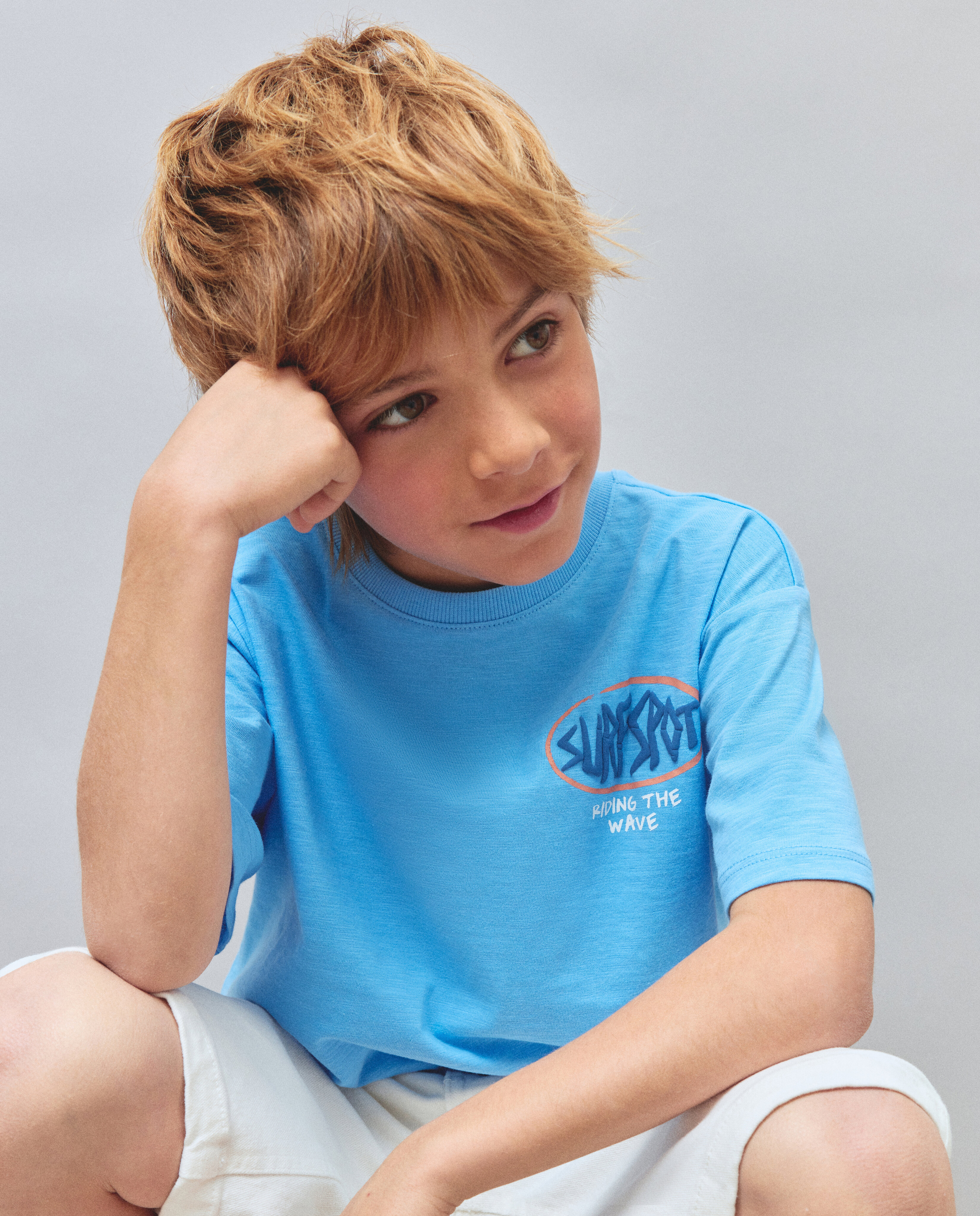 Imagem 0 de T-shirt de Manga Curta com Detalhes Puffing