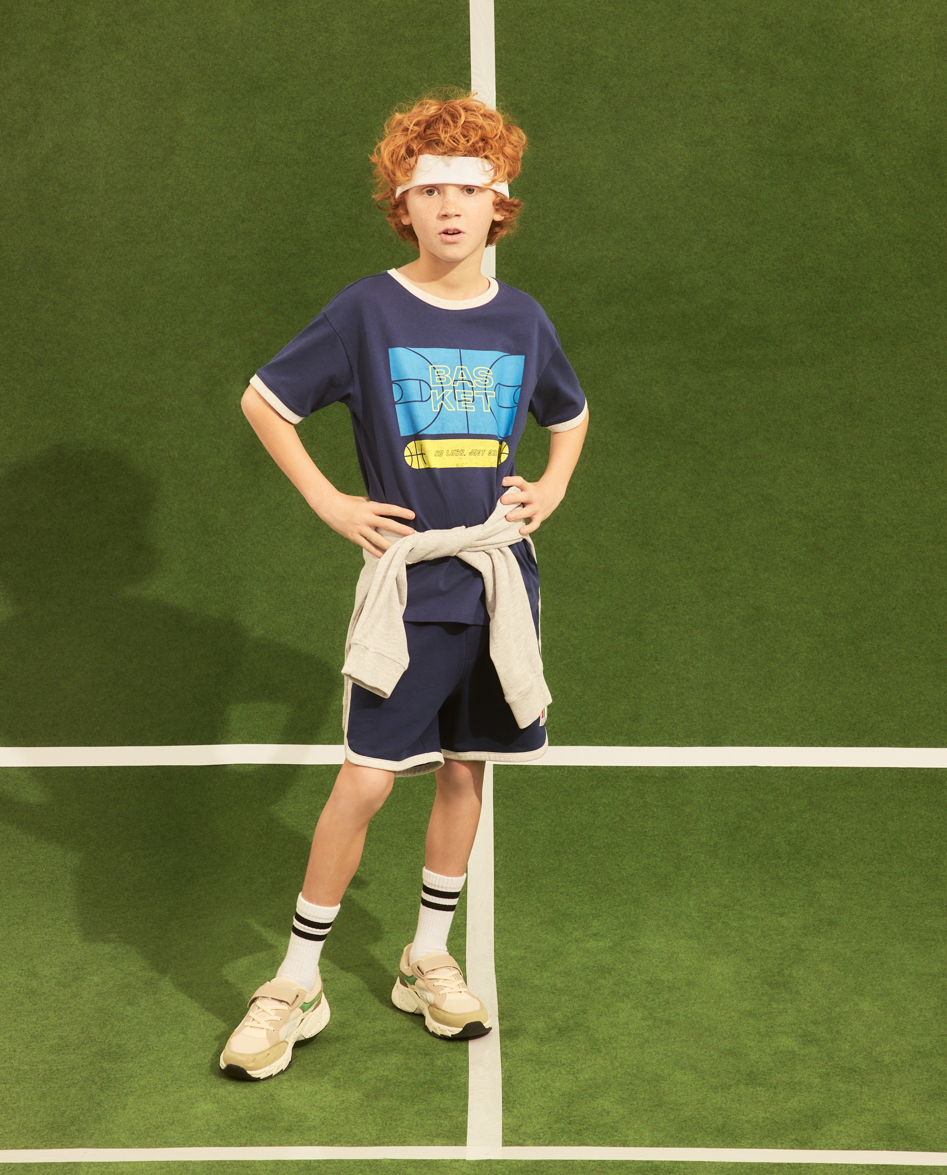Camiseta manga corta vivos de niño - Kids El Corte Inglés - Azul Azul-2