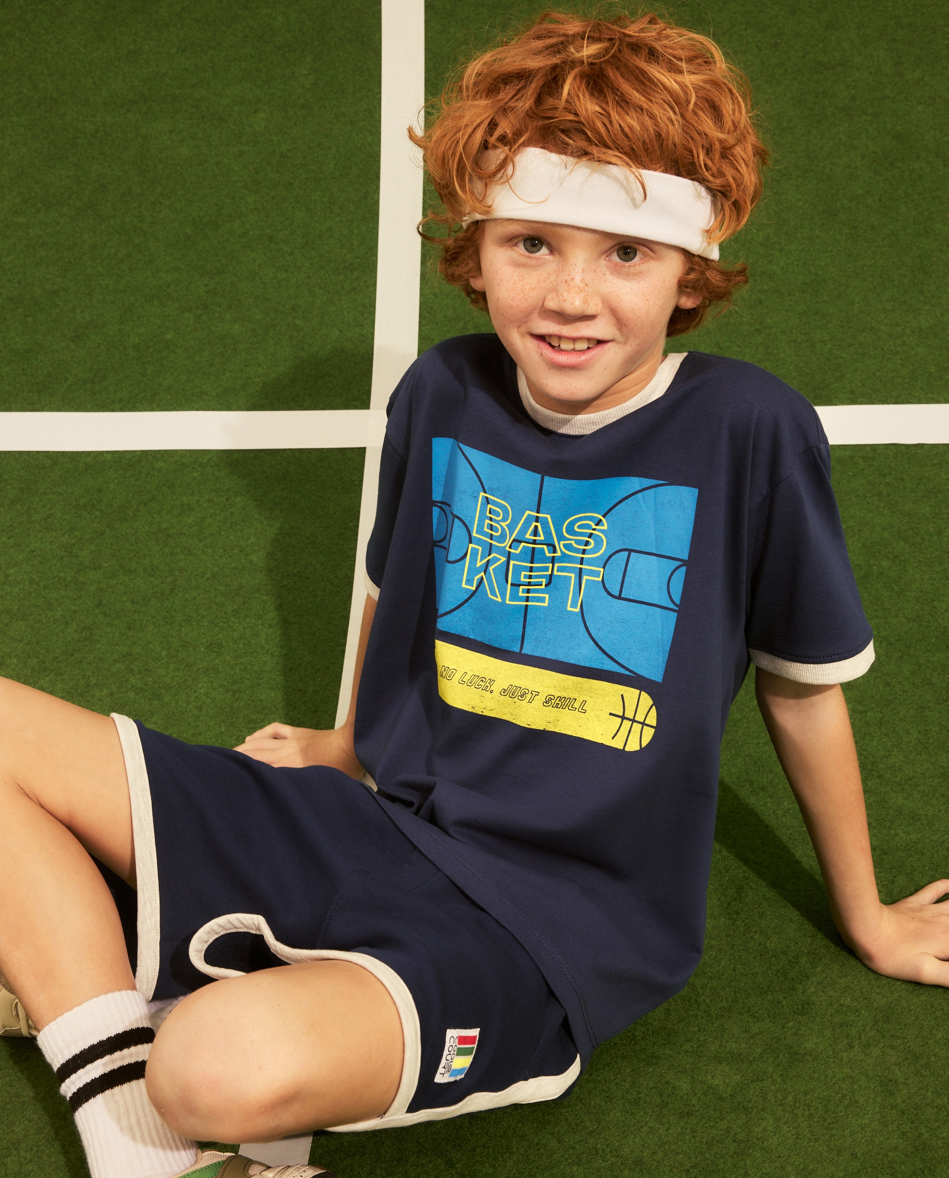 Camiseta manga corta vivos de niño - Kids El Corte Inglés - Azul Azul-4