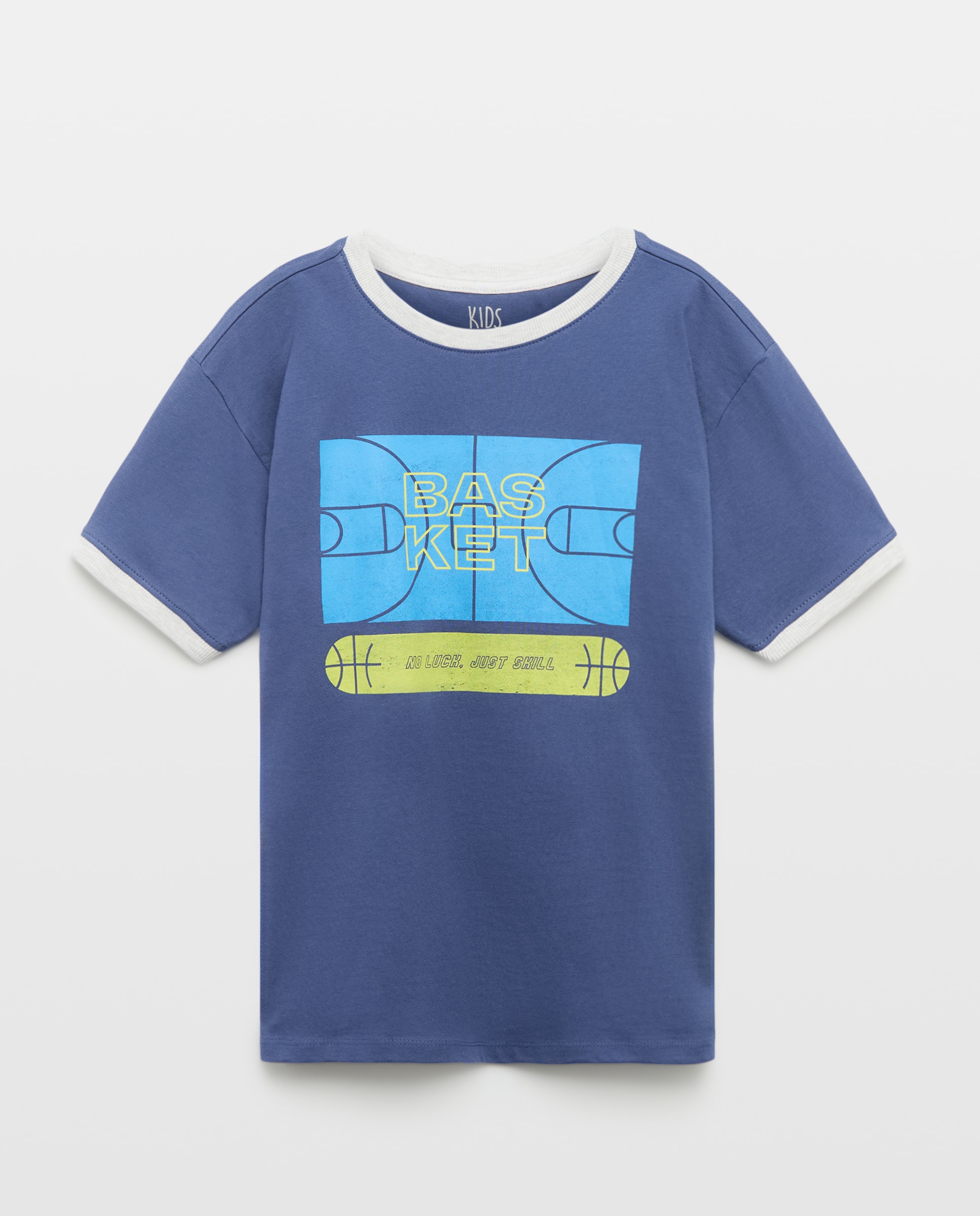 Camiseta manga corta vivos de niño - Kids El Corte Inglés - Azul Azul-5