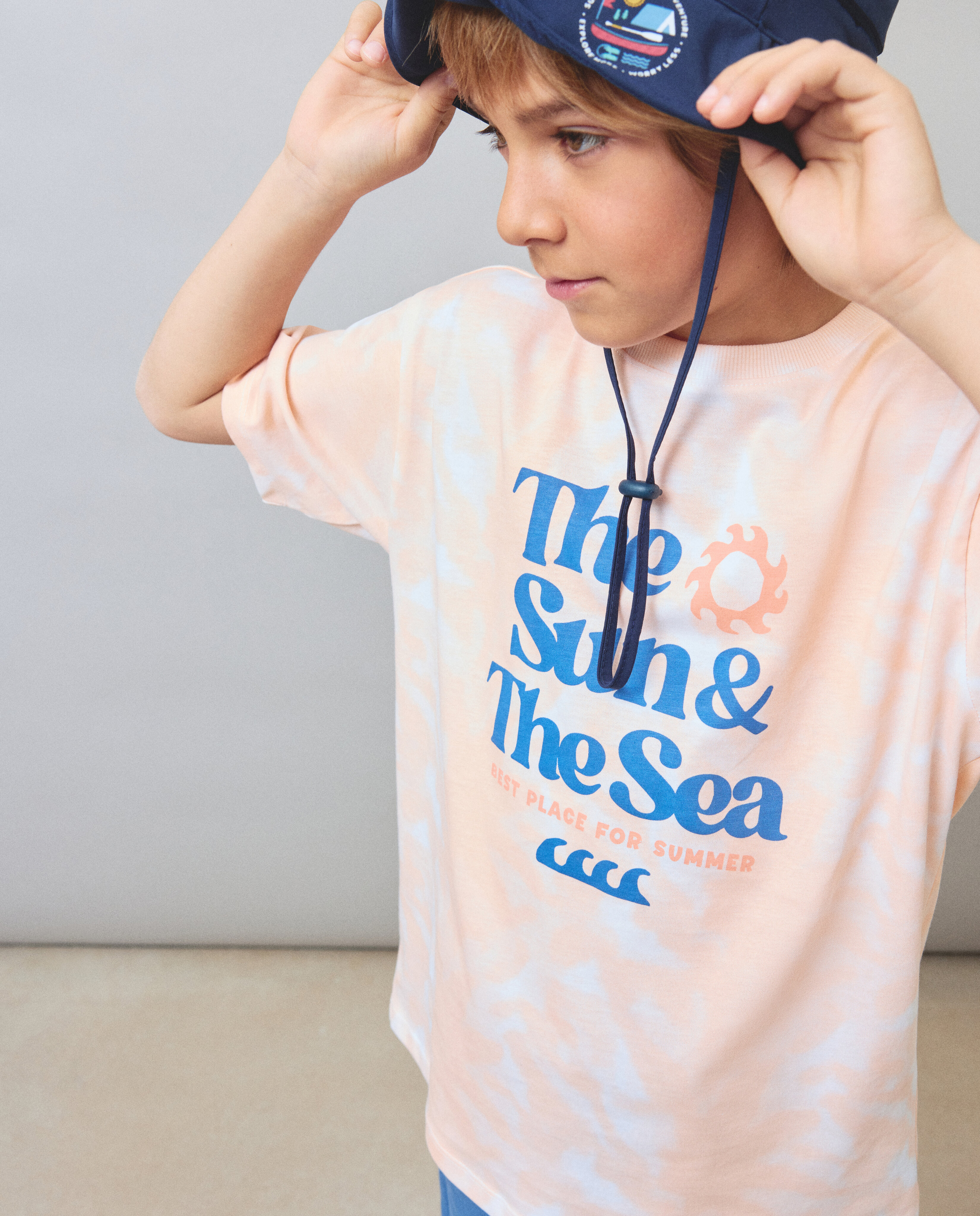 Camiseta manga corta tie dye de niño - Kids El Corte Inglés - Rosa Rosa-4