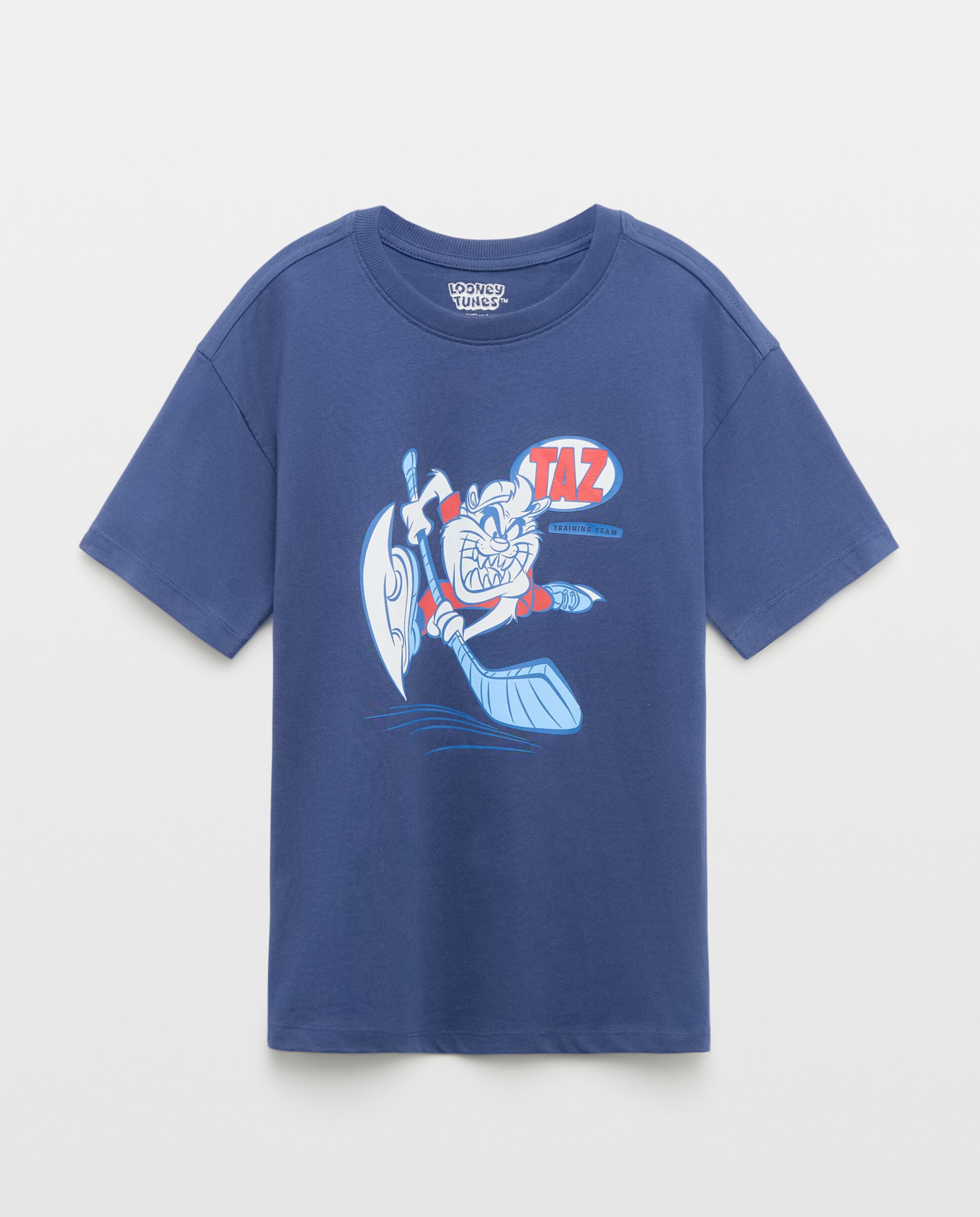 T-shirt com Estampado Kids El Corte Inglés Azul-marinho-5