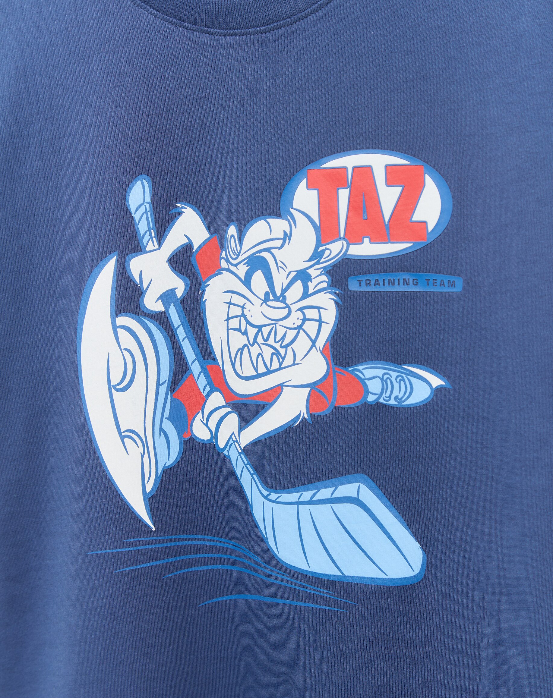 T-shirt com Estampado Kids El Corte Inglés Azul-marinho-6