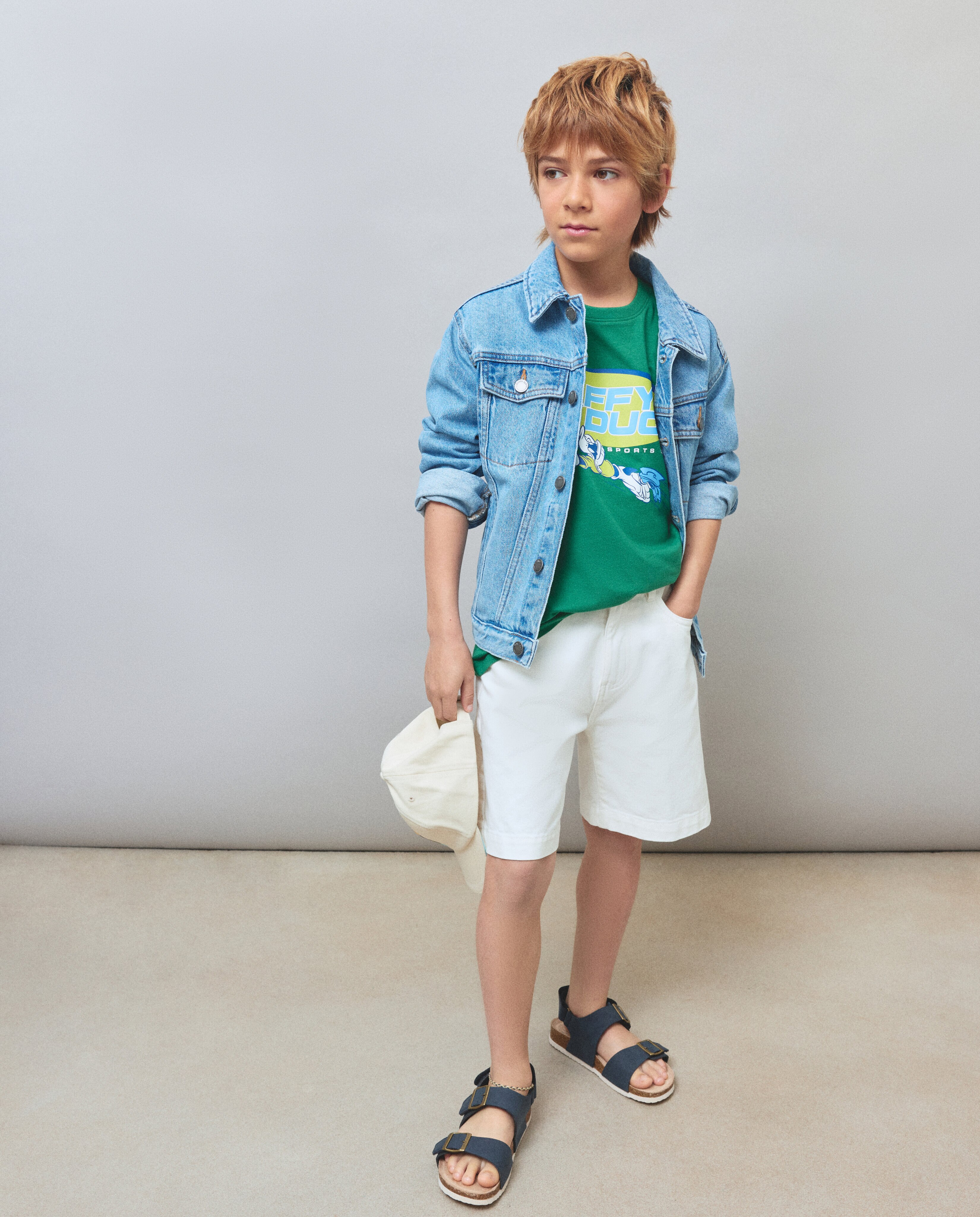 T-shirt com Estampado Daffy Duck Kids El Corte Inglés Verde-2