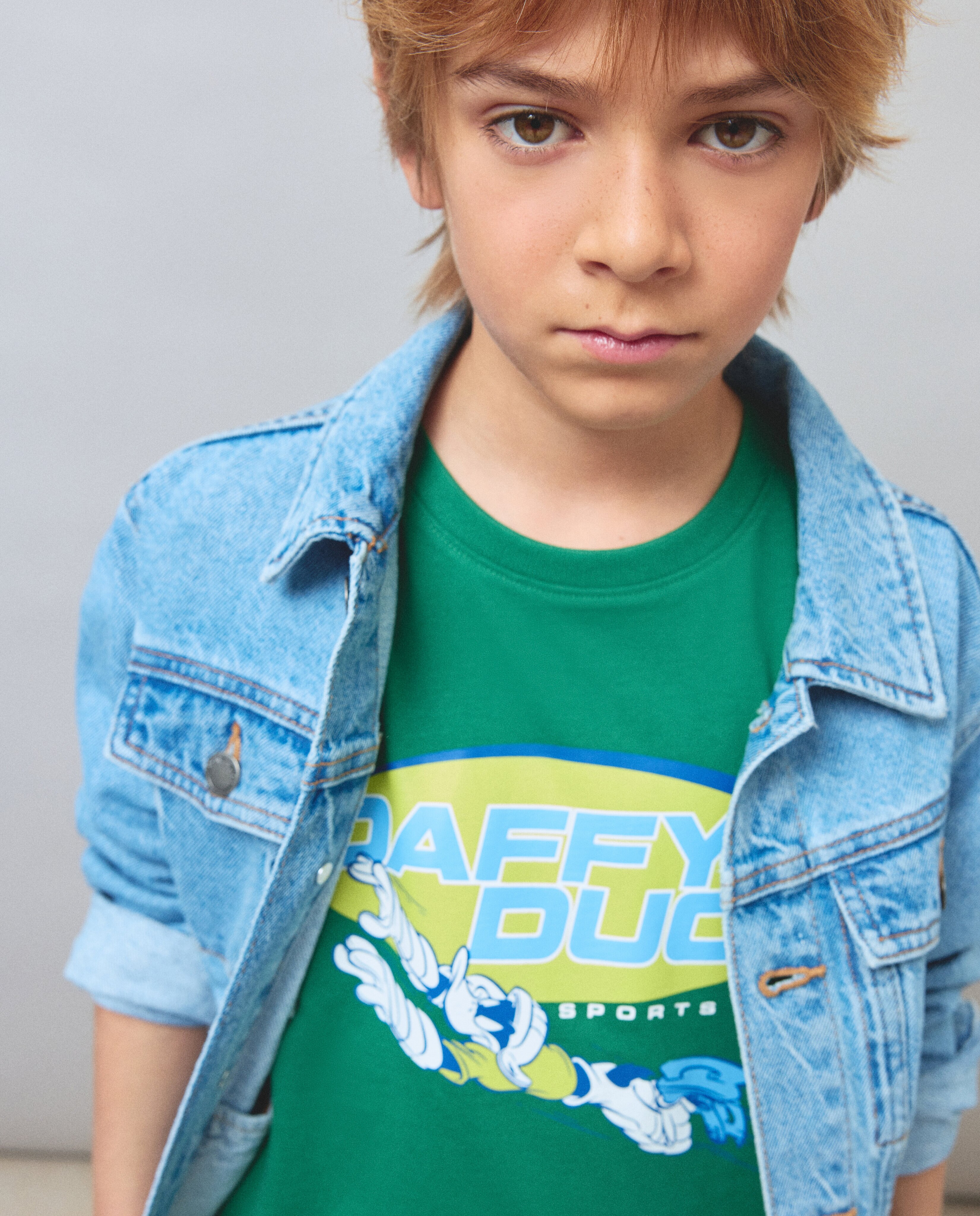 T-shirt com Estampado Daffy Duck Kids El Corte Inglés Verde-4
