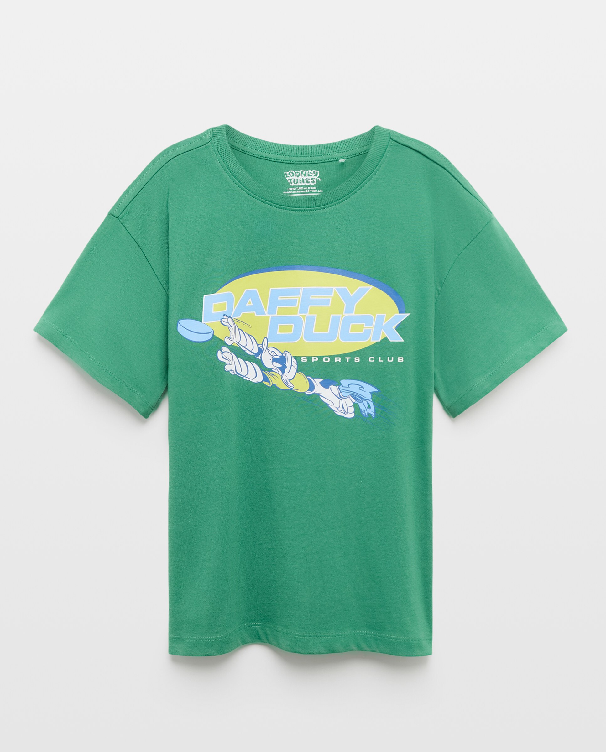 T-shirt com Estampado Daffy Duck Kids El Corte Inglés Verde-5