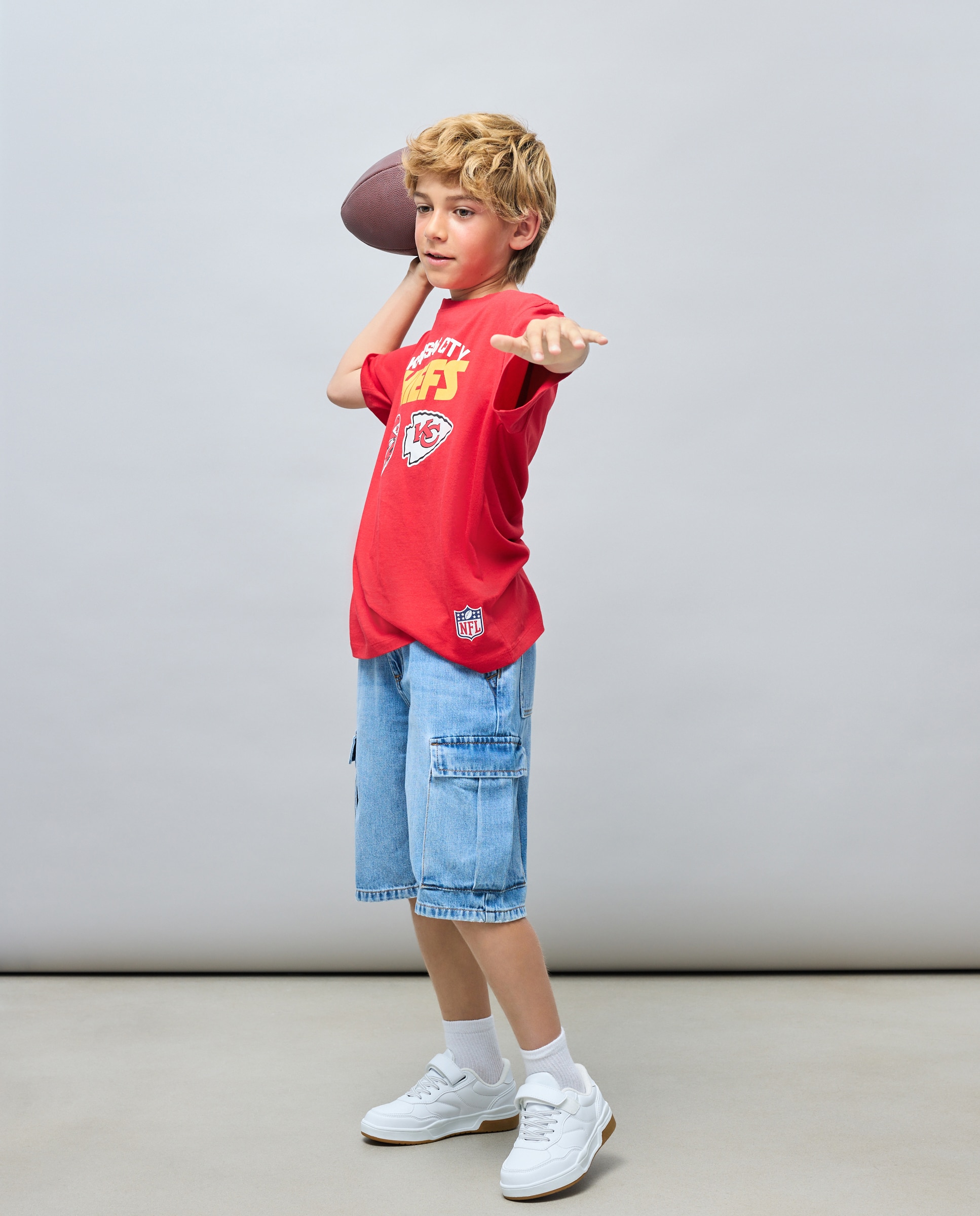 Imagen 2 de Camiseta manga corta licencia NFL CHIEFS de niño - Kids El Corte Inglés - Rojo Rojo