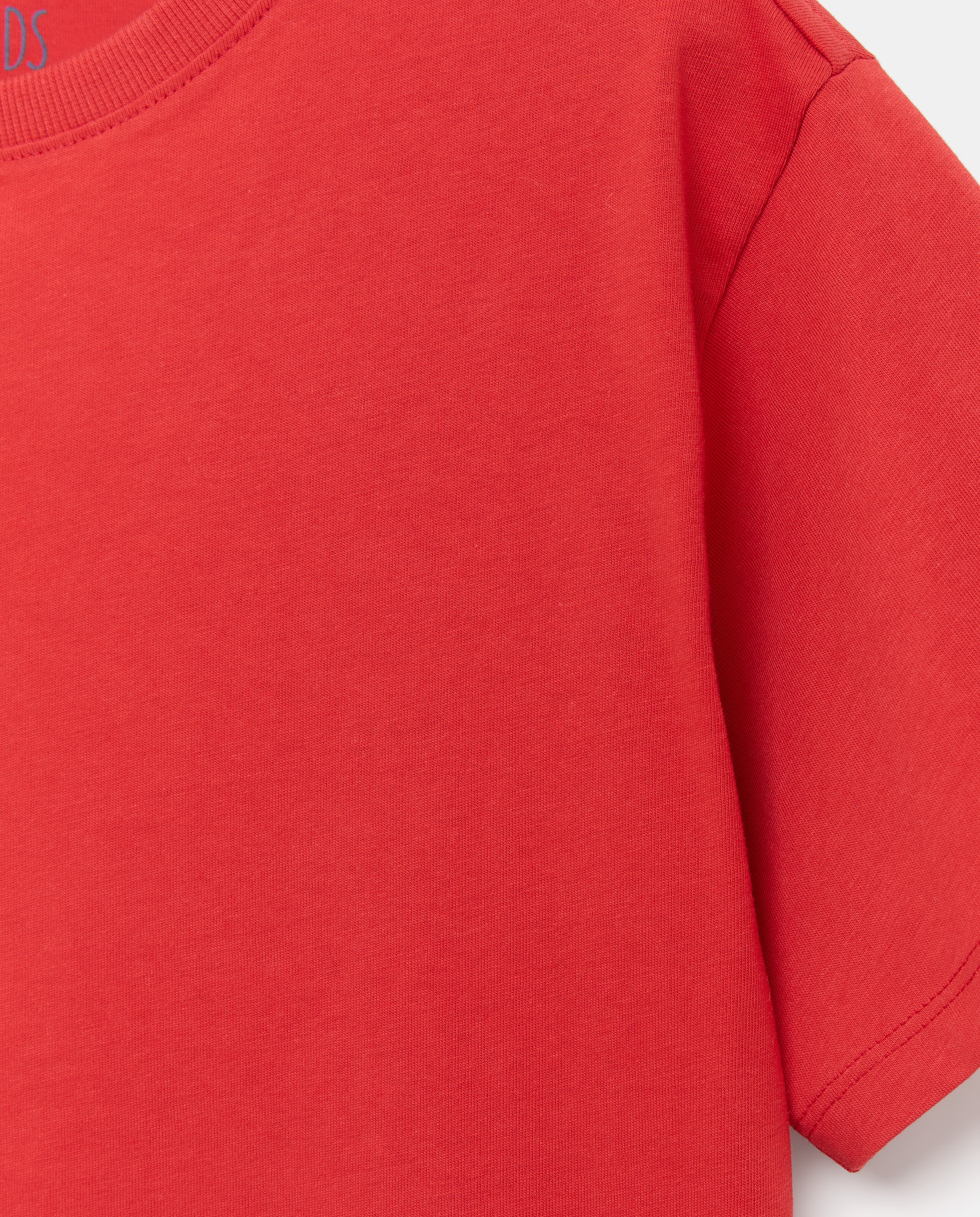 T-shirt de Manga Curta Lisa Kids El Corte Inglés 600 Vermelho-6