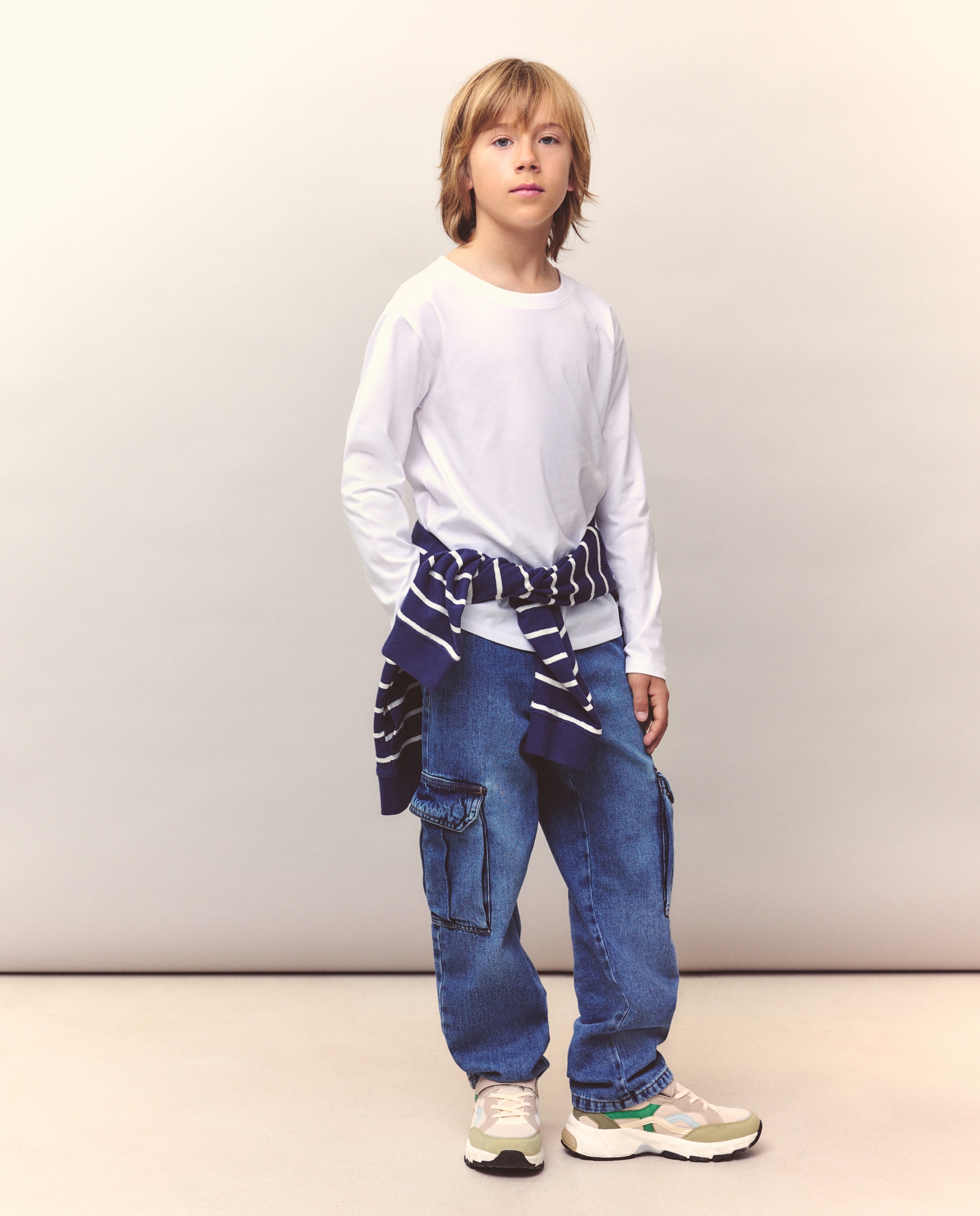 T-shirt de Manga Curta Kids El Corte Inglés Branco-2