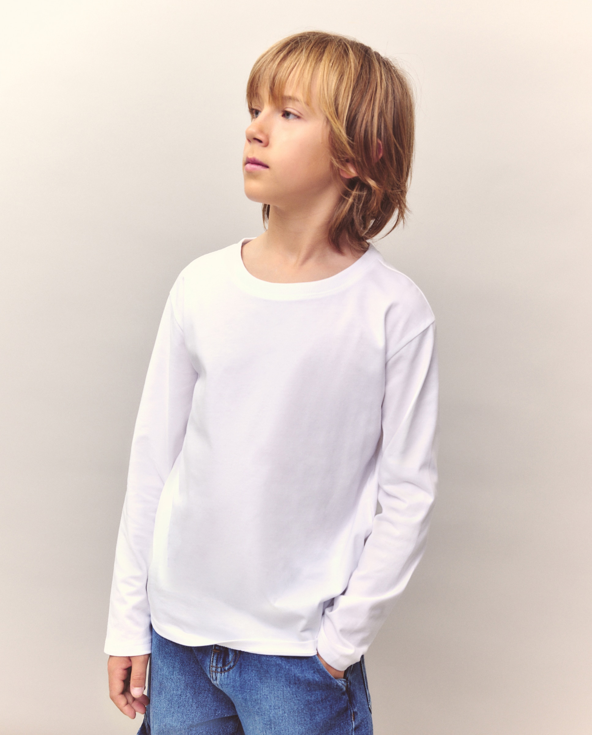 T-shirt de Manga Curta Kids El Corte Inglés Branco-4