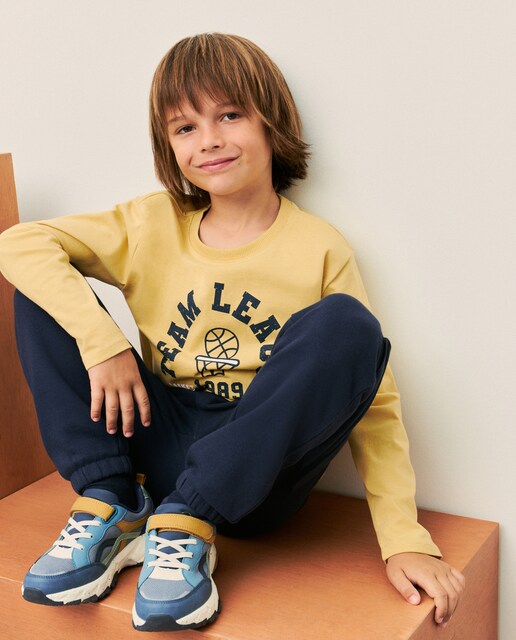 Imagem 0 de Camisola de Manga Comprida com Estampado Básico