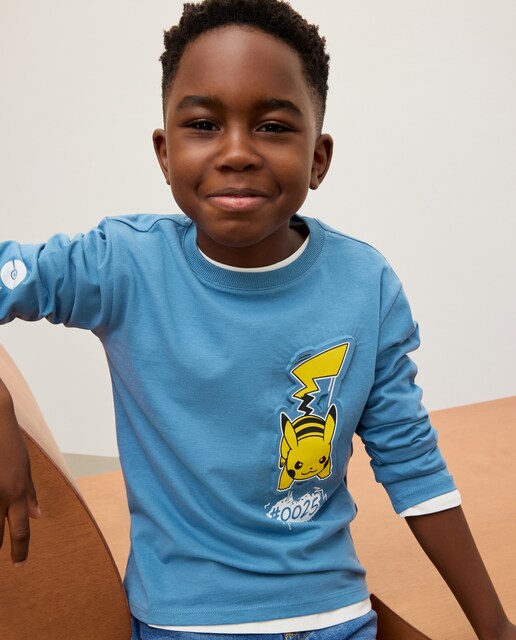 Imagem 0 de Camisola Pokémon com Manga Comprida