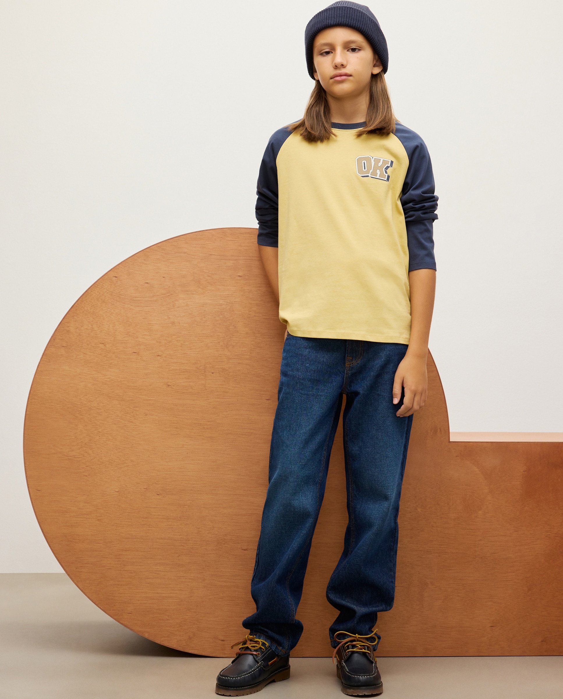 Imagem 0 de Camisola de Manga Comprida Raglã