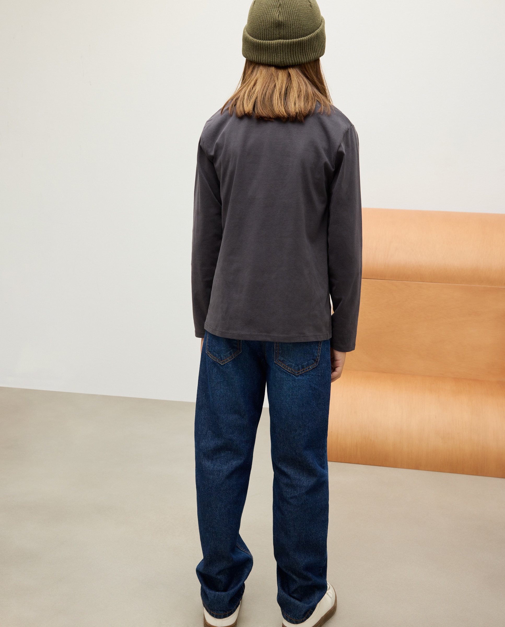 Camisola de manga comprida 830 Antracite-3