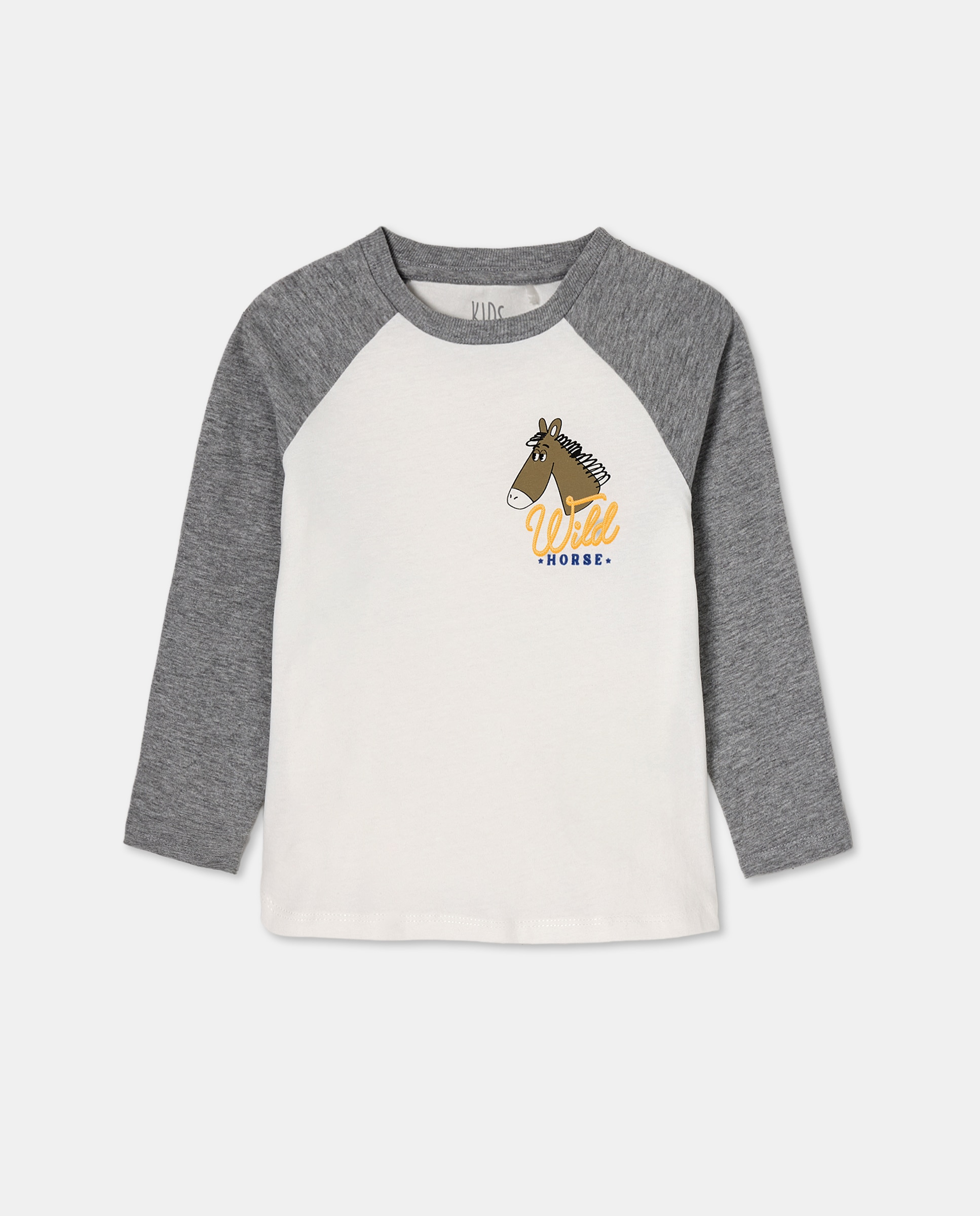 Camisola de Manga Raglã Comprida Preto-4