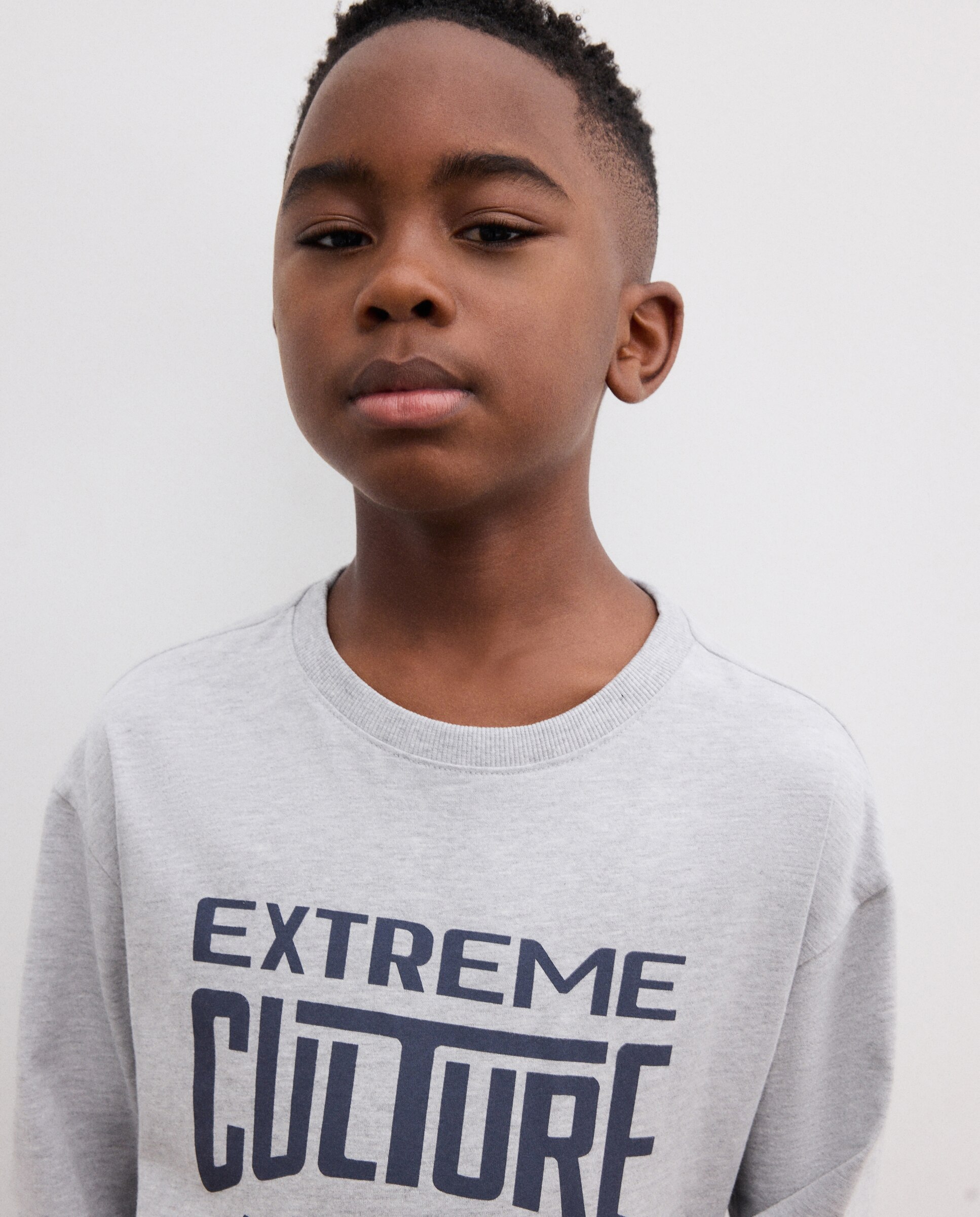 Camiseta de niño manga larga básica estampada - Kids El Corte Inglés - Negro Negro-2