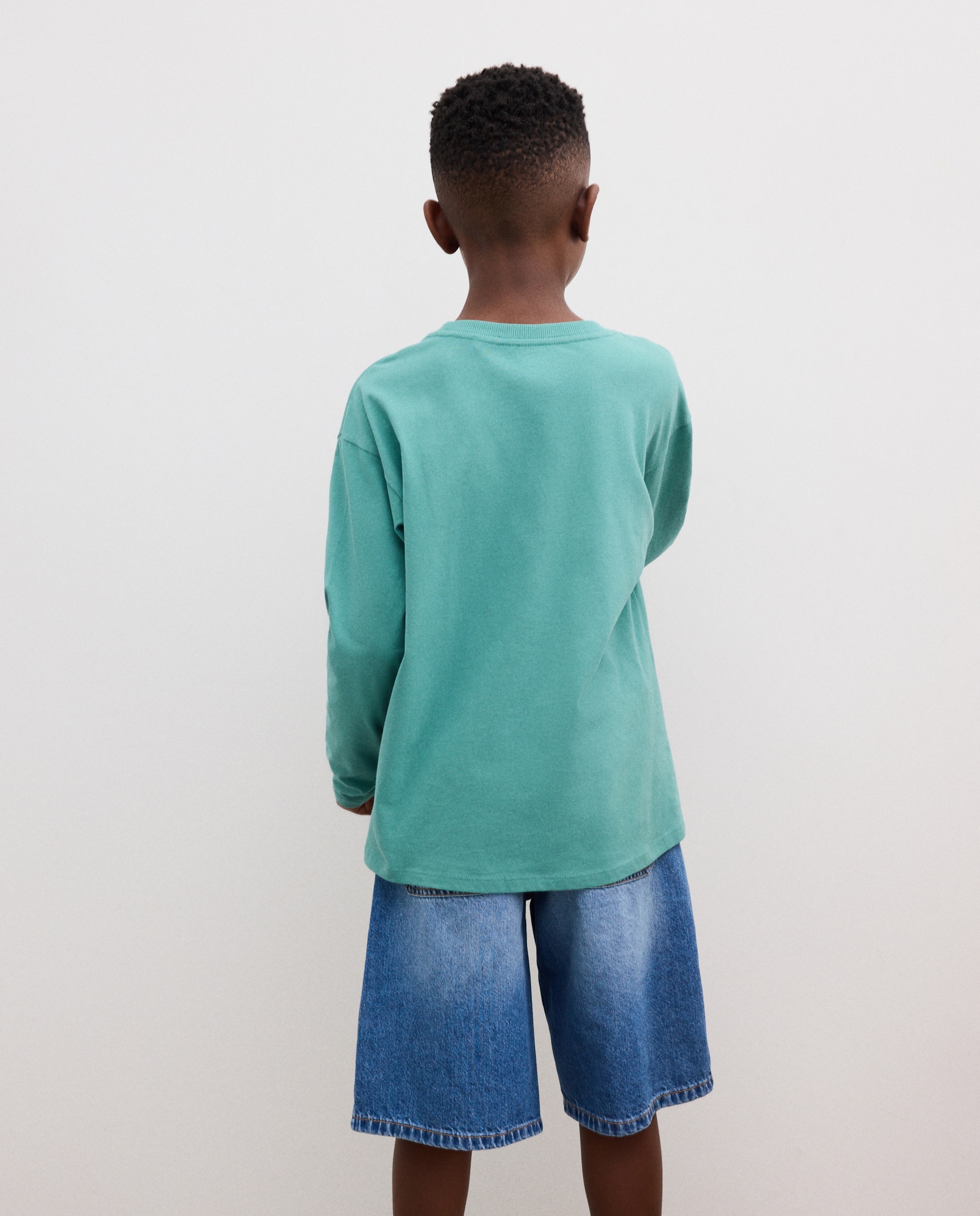 Pack camisetas básicas de niño cuello caja y manga larga - Kids El Corte Inglés - Multicolor Multicolor-4