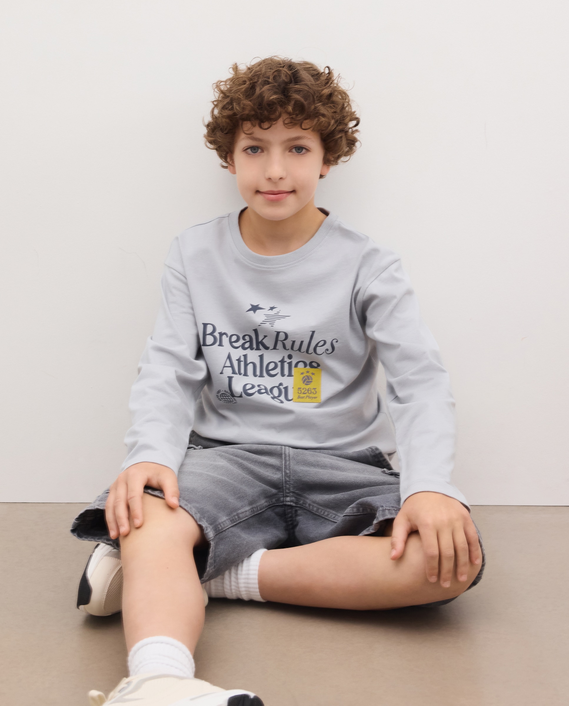 Camiseta manga larga de niño - Kids El Corte Inglés - Blanco Blanco-1