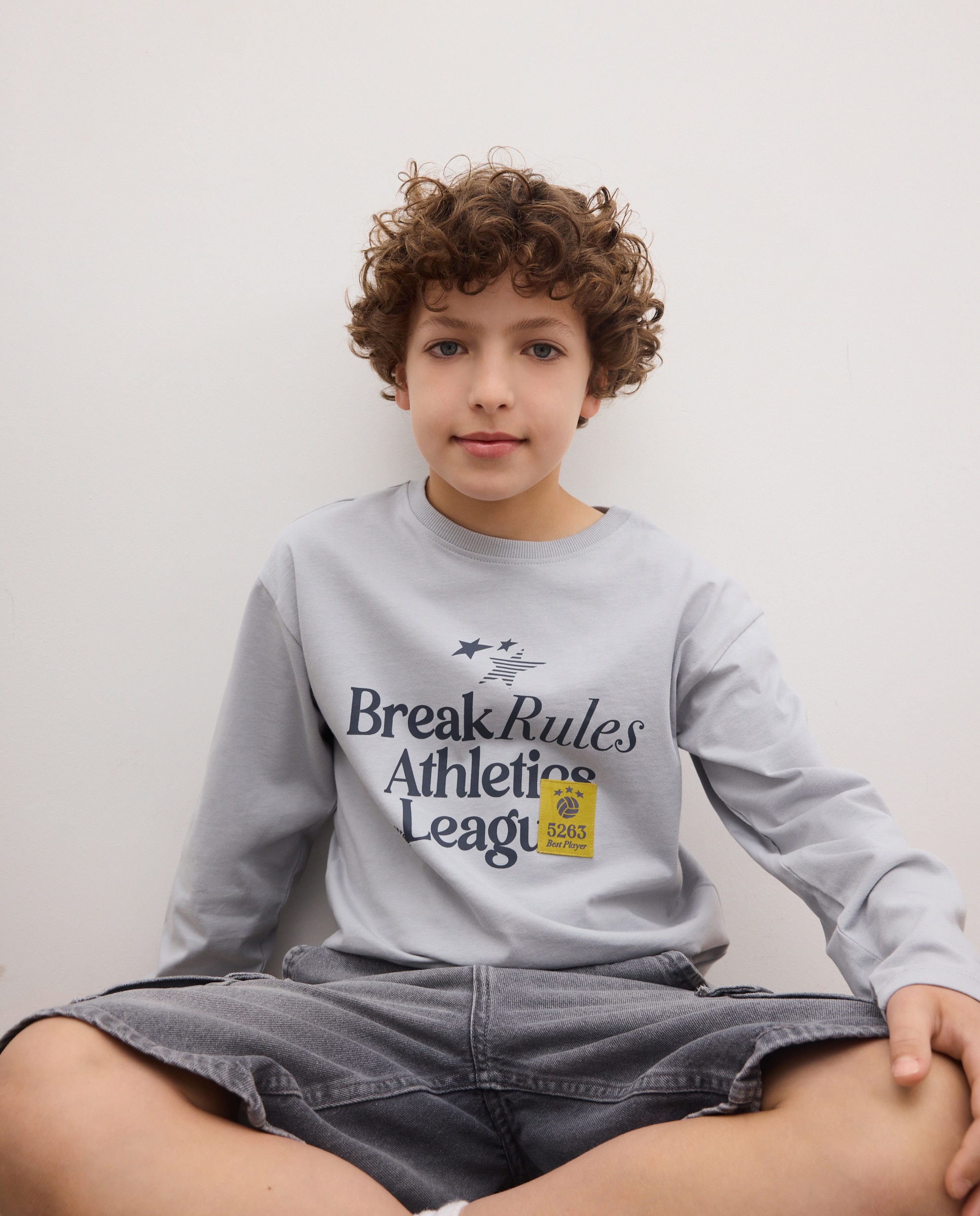 Camiseta manga larga de niño - Kids El Corte Inglés - Blanco Blanco-2
