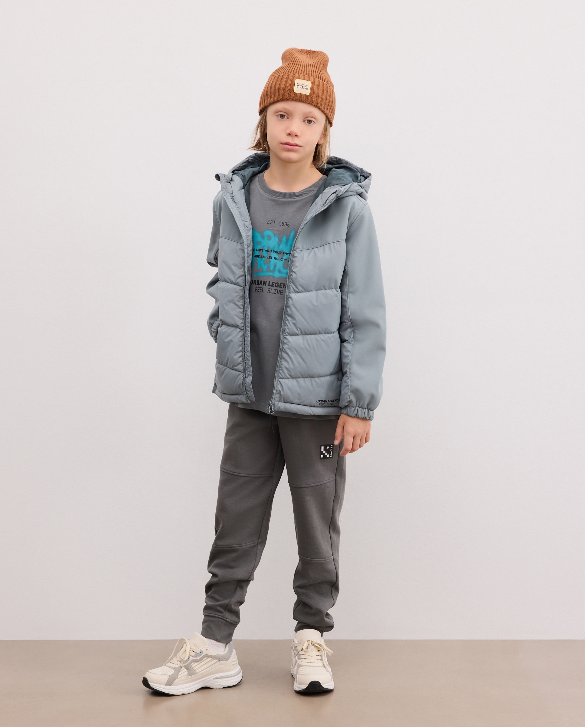 Camiseta de niño cuello caja y manga larga con fantasía - Kids El Corte Inglés - Verde Verde-2