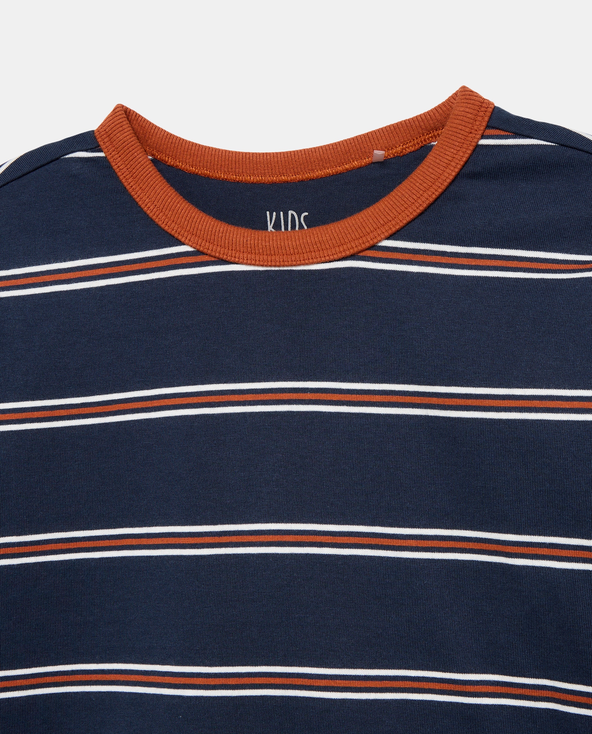 Camiseta cuello caja y manga larga de niño - Kids El Corte Inglés - Azul Azul-5
