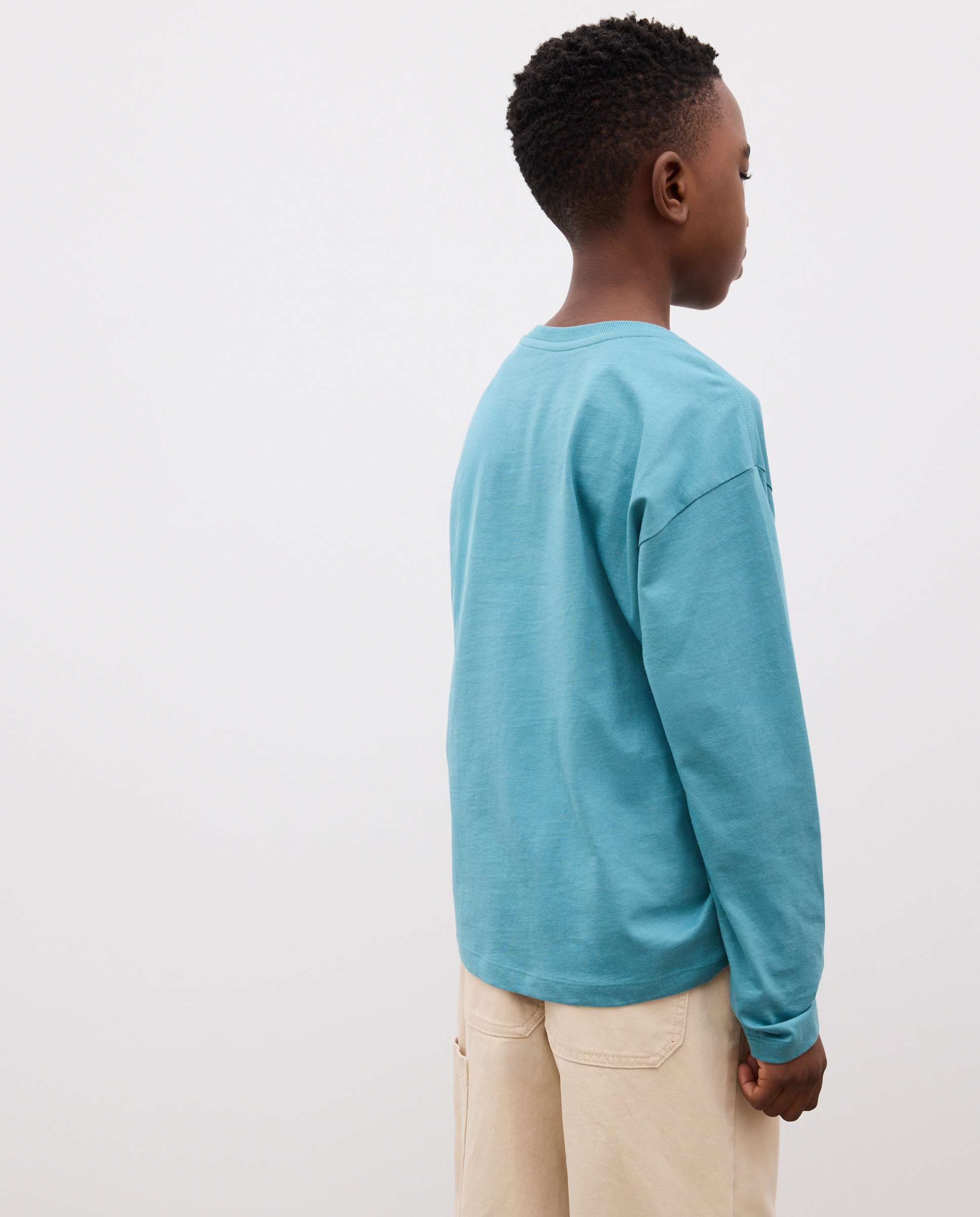 Camiseta manga larga fantasía de niño - Kids El Corte Inglés - Azul Azul-3