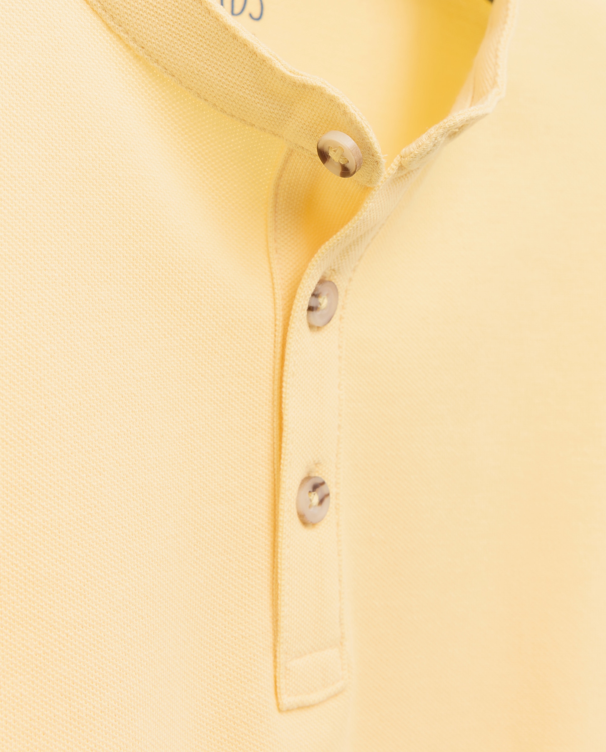 Polo de Gola à Padre e Manga Curta Kids El Corte Inglés 310 Amarelo Claro-6
