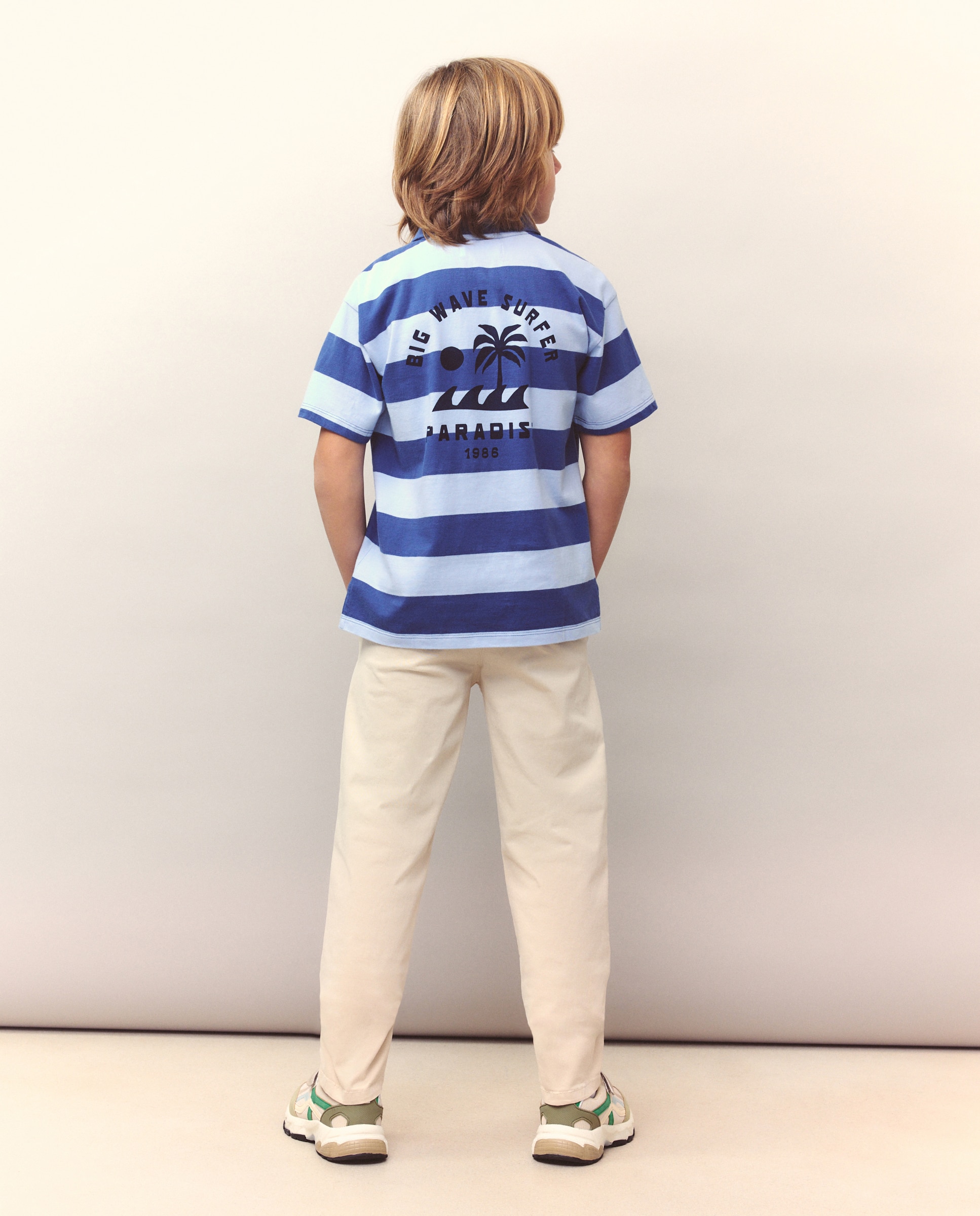 Polo manga corta fantasía de niño - Kids El Corte Inglés - Azul Azul-3