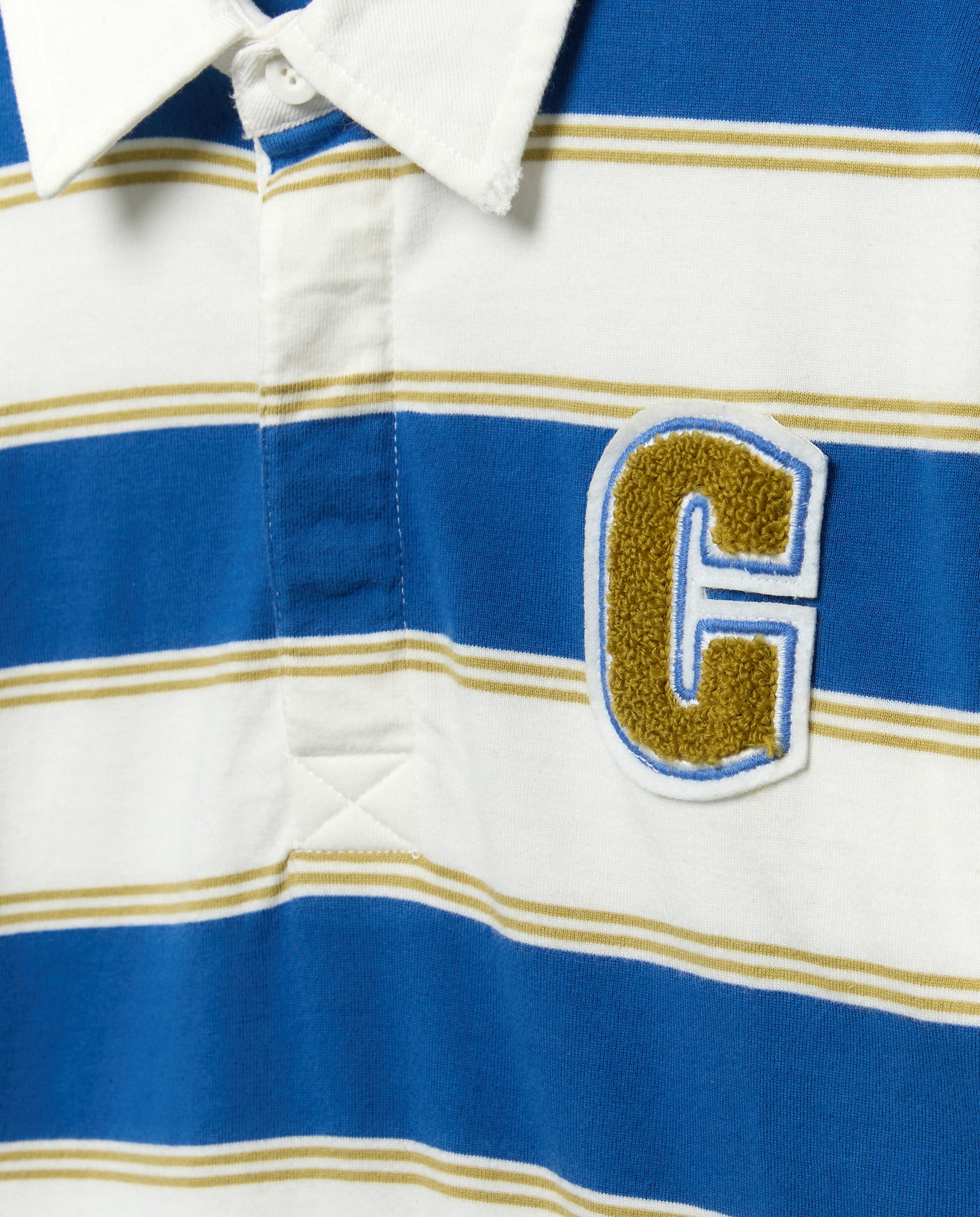 Polo de Manga Comprida às Riscas Kids El Corte Inglés Azul-6