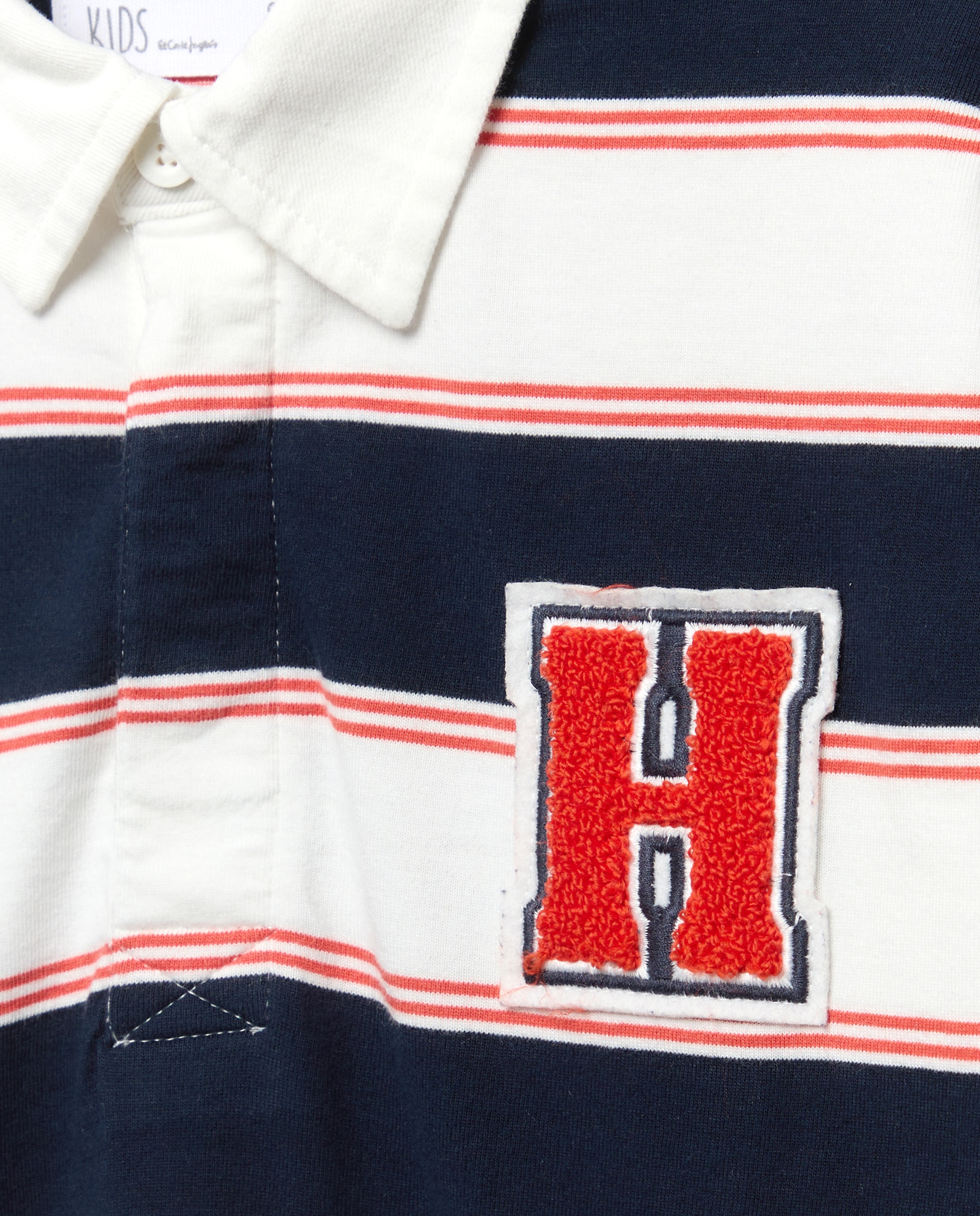 Polo de Manga Comprida às Riscas Kids El Corte Inglés Castanho-6