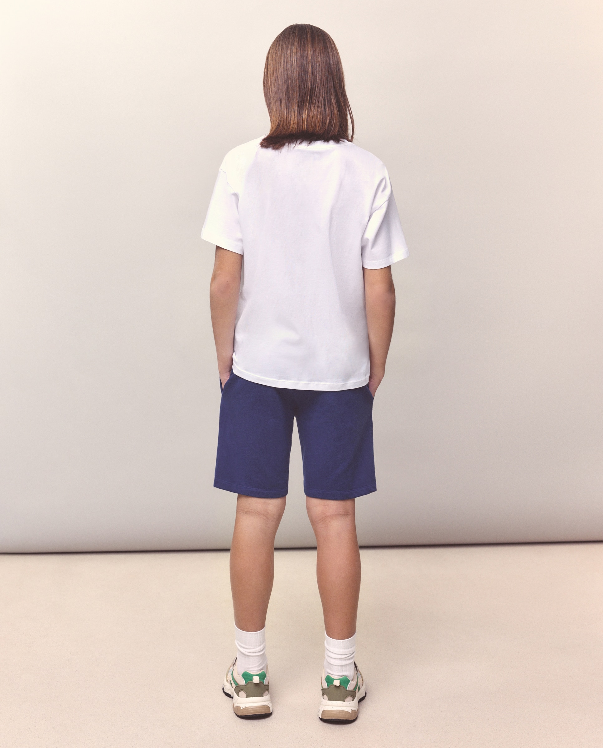 Conjunto de niño de camiseta y pantalón cortos - Kids El Corte Inglés - Blanco Blanco-3