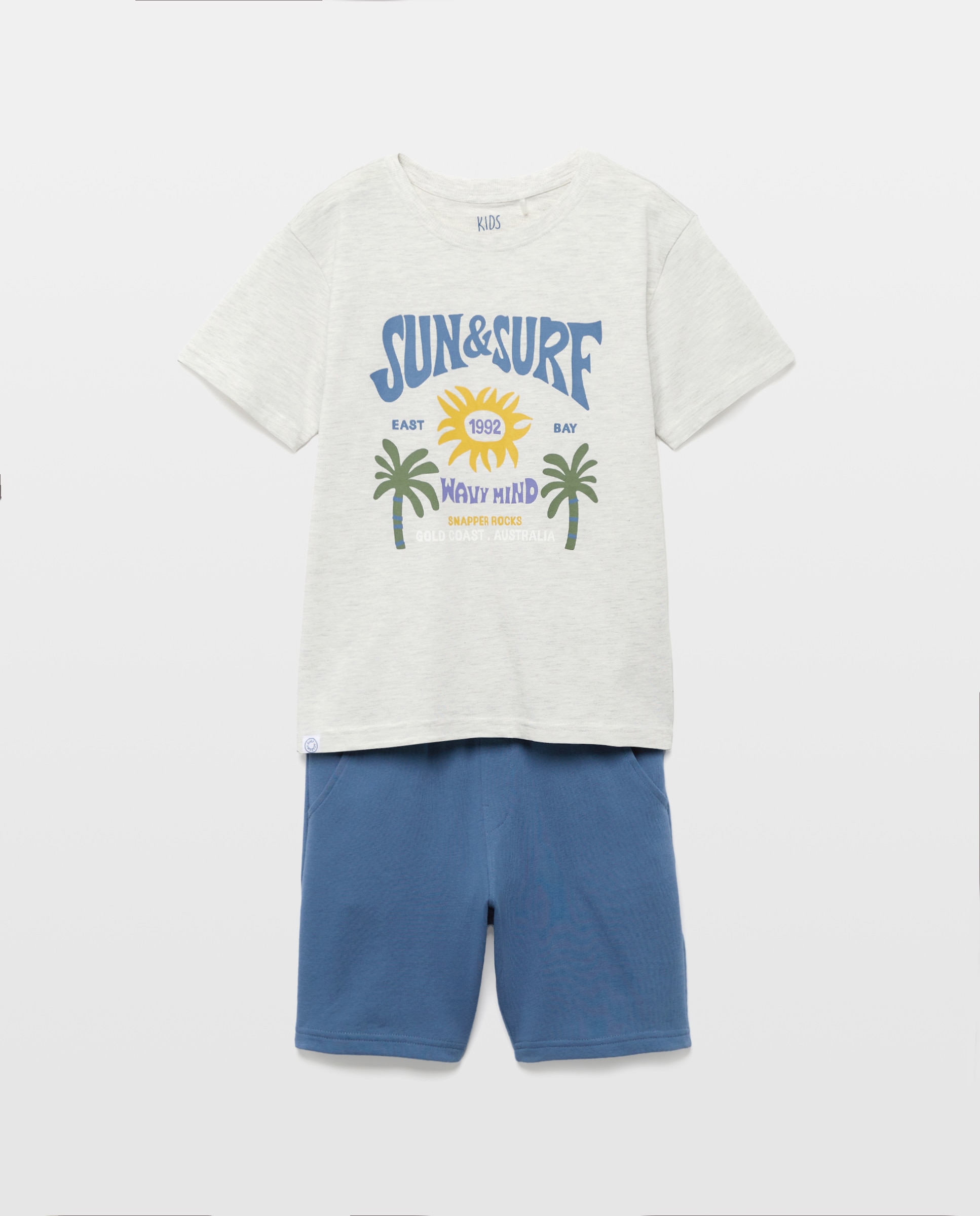 Conjunto de T-shirt e Calções Kids El Corte Inglés Preto-4
