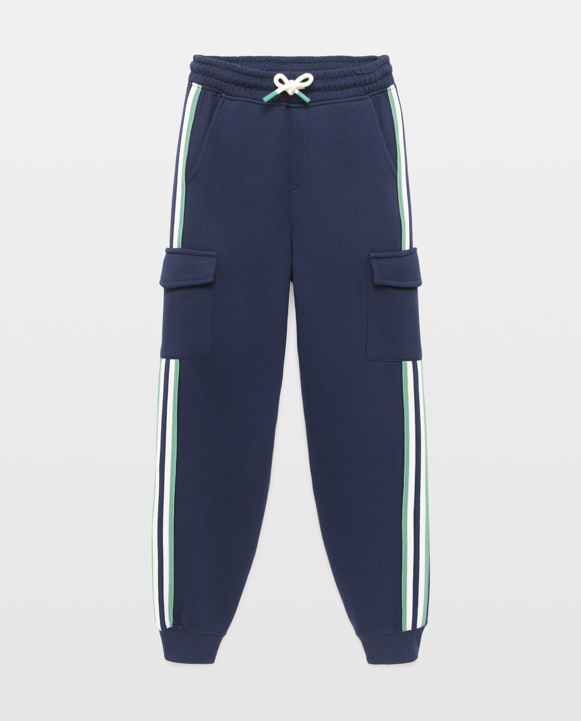 Pantalón felpa cargo de niño - Kids El Corte Inglés - Azul marino Azul marino-4