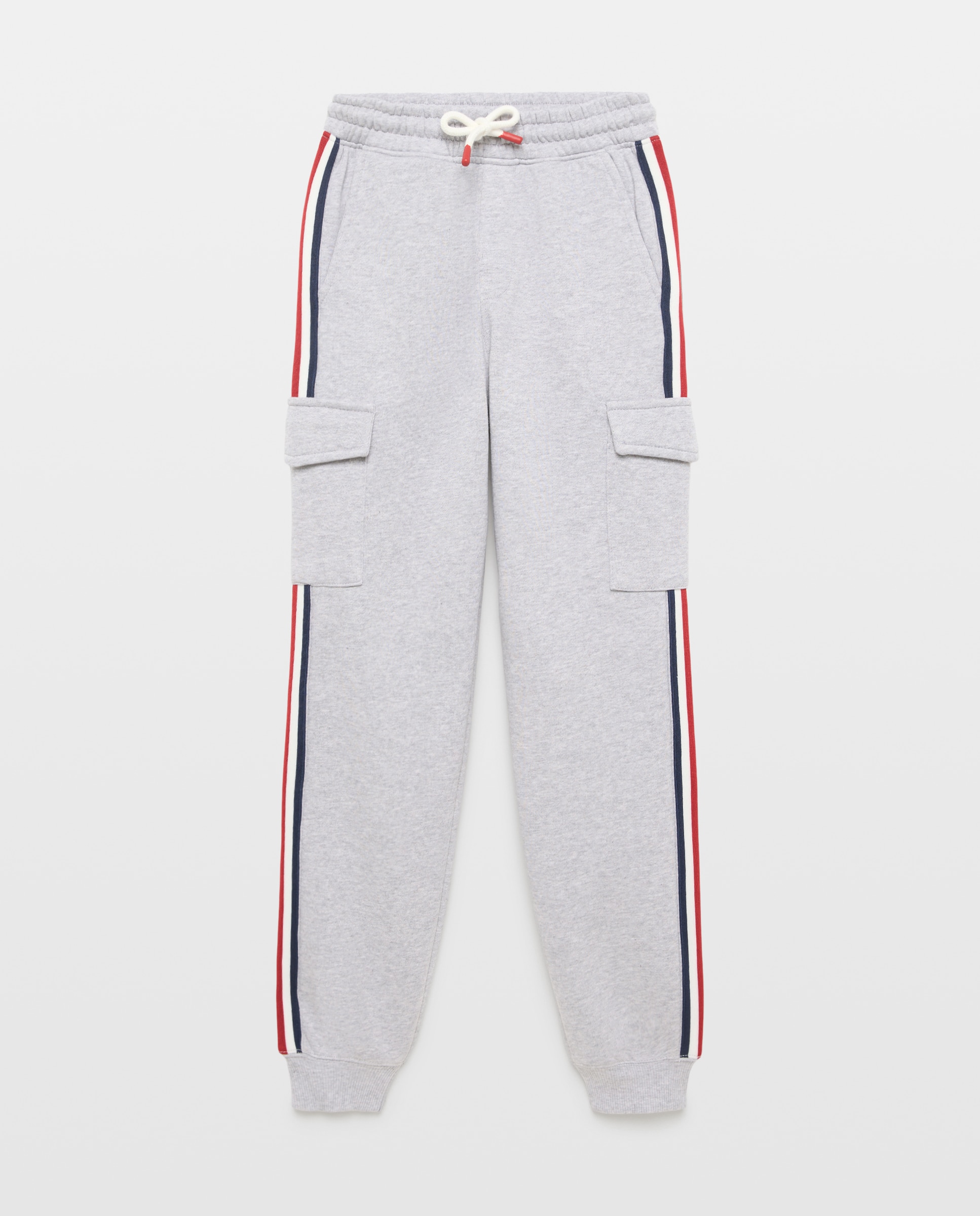 Pantalón felpa cargo de niño - Kids El Corte Inglés - 820 Gris medio 820 Gris medio-4
