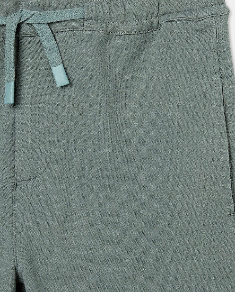 Calças de Felpa Sabão-6