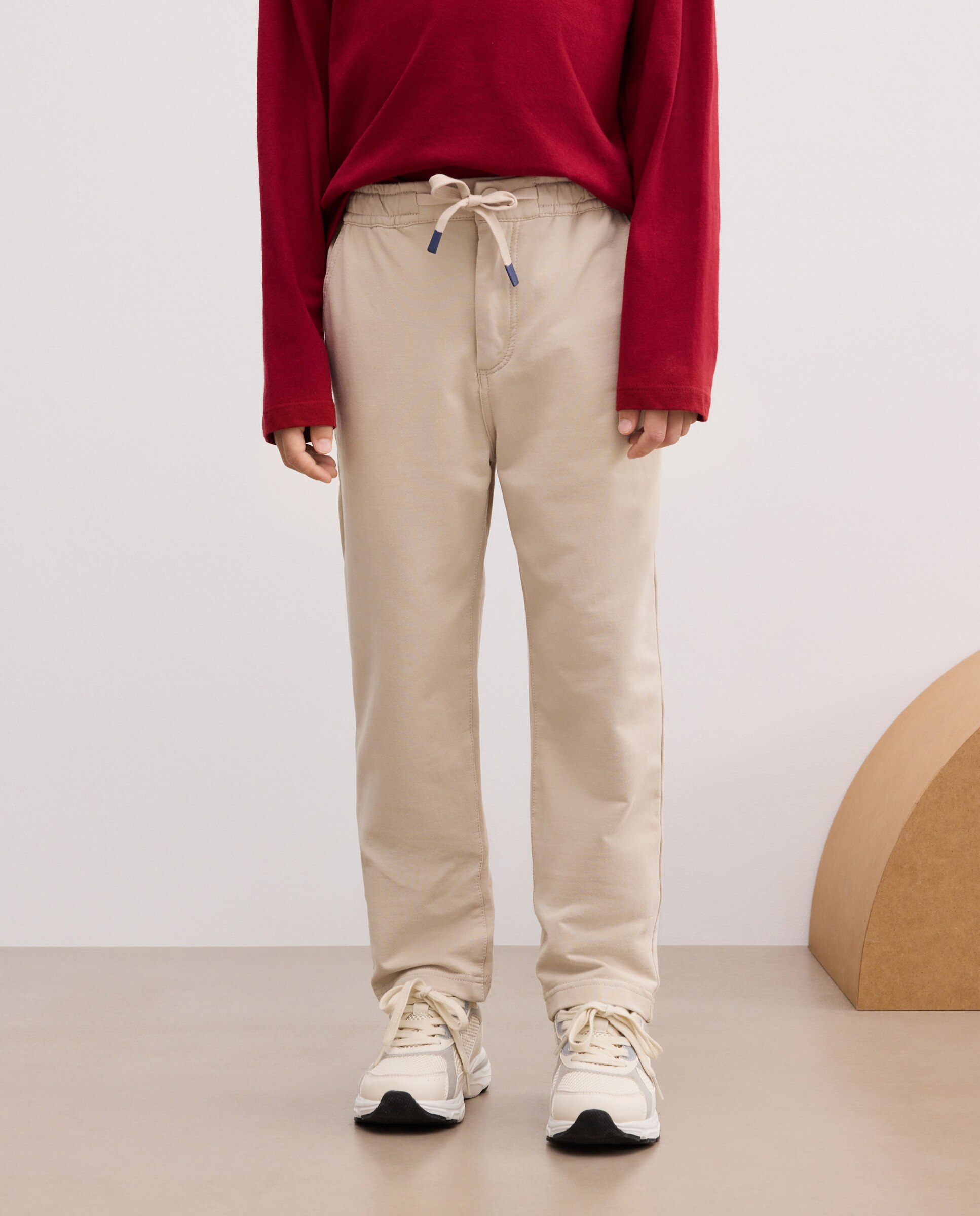 Pantalón de niño en felpa y plana de color - Kids El Corte Inglés - 850 Piedra 850 Piedra-2