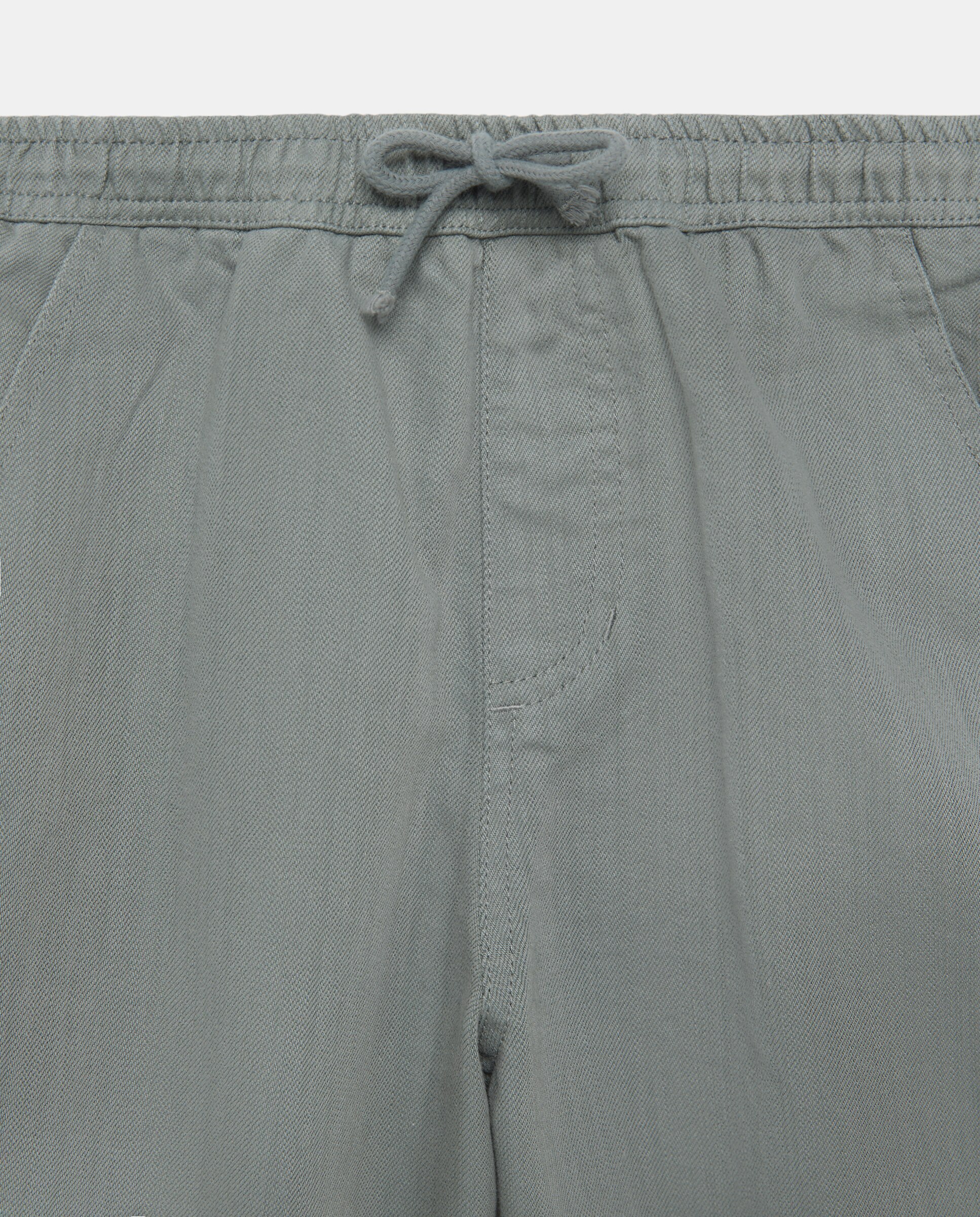 Pantalón de niño con gomas barrel liso - Kids El Corte Inglés - 530 Verde oscuro 530 Verde oscuro-5